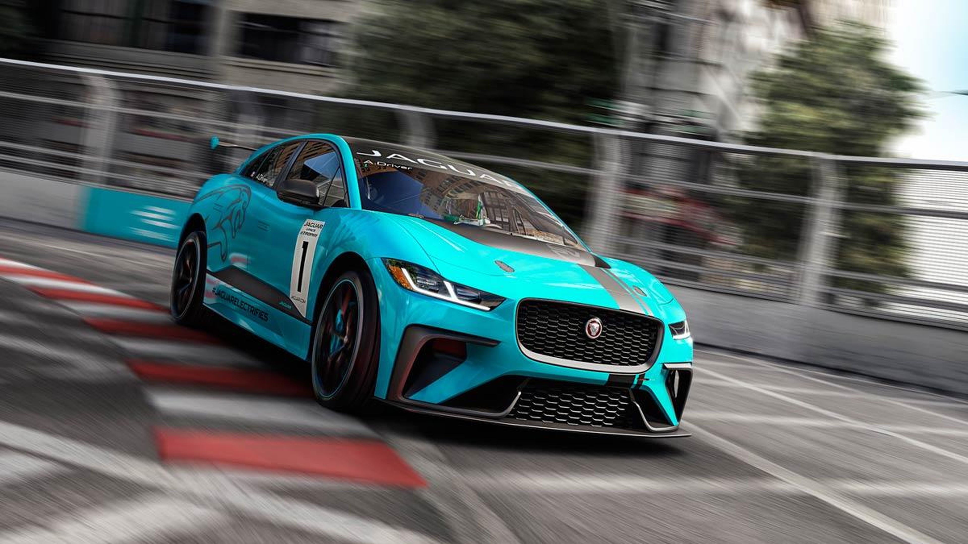 Jaguar superdeportivo eléctrico