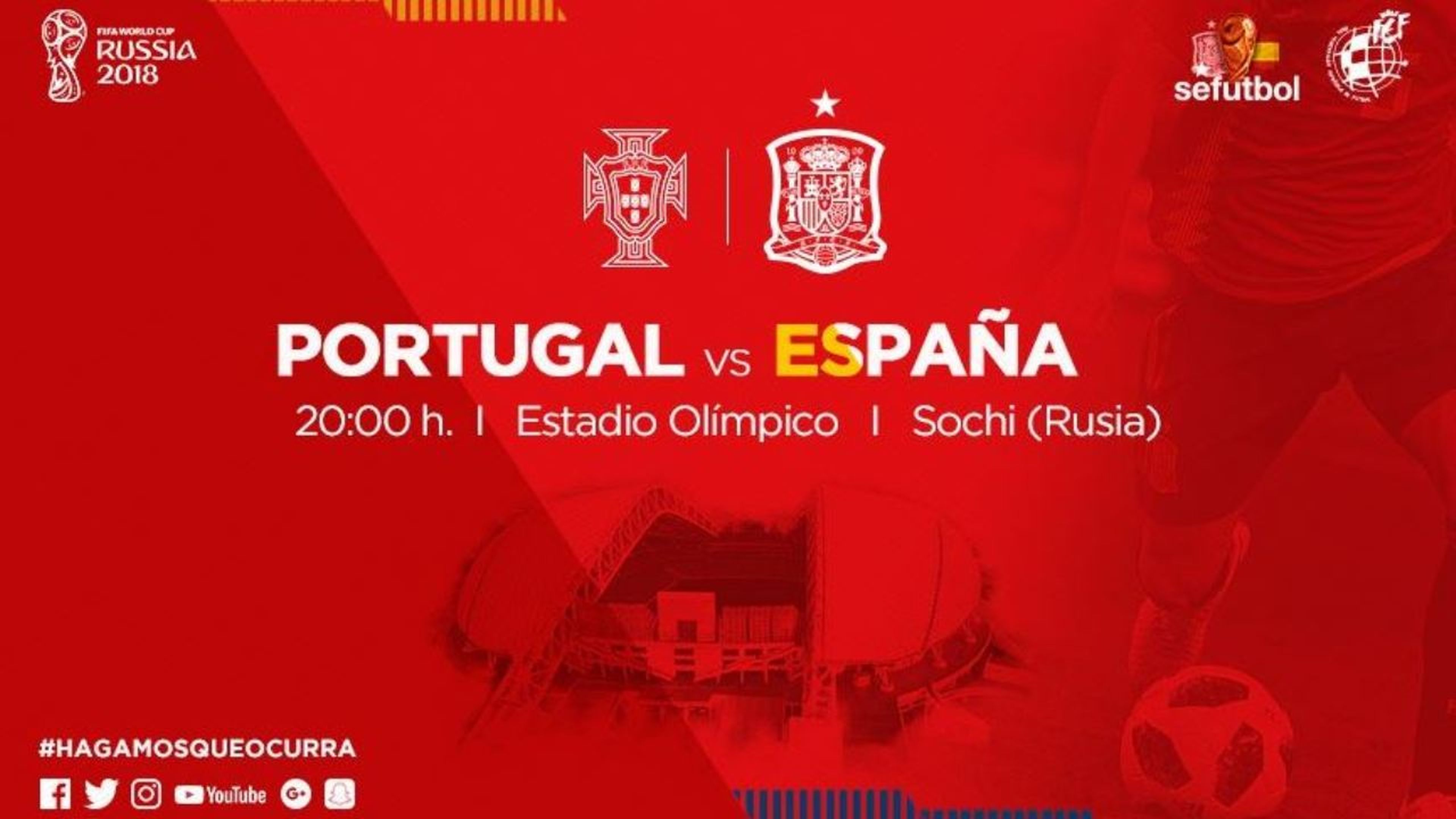 Portugal-España Mundial Rusia 2018