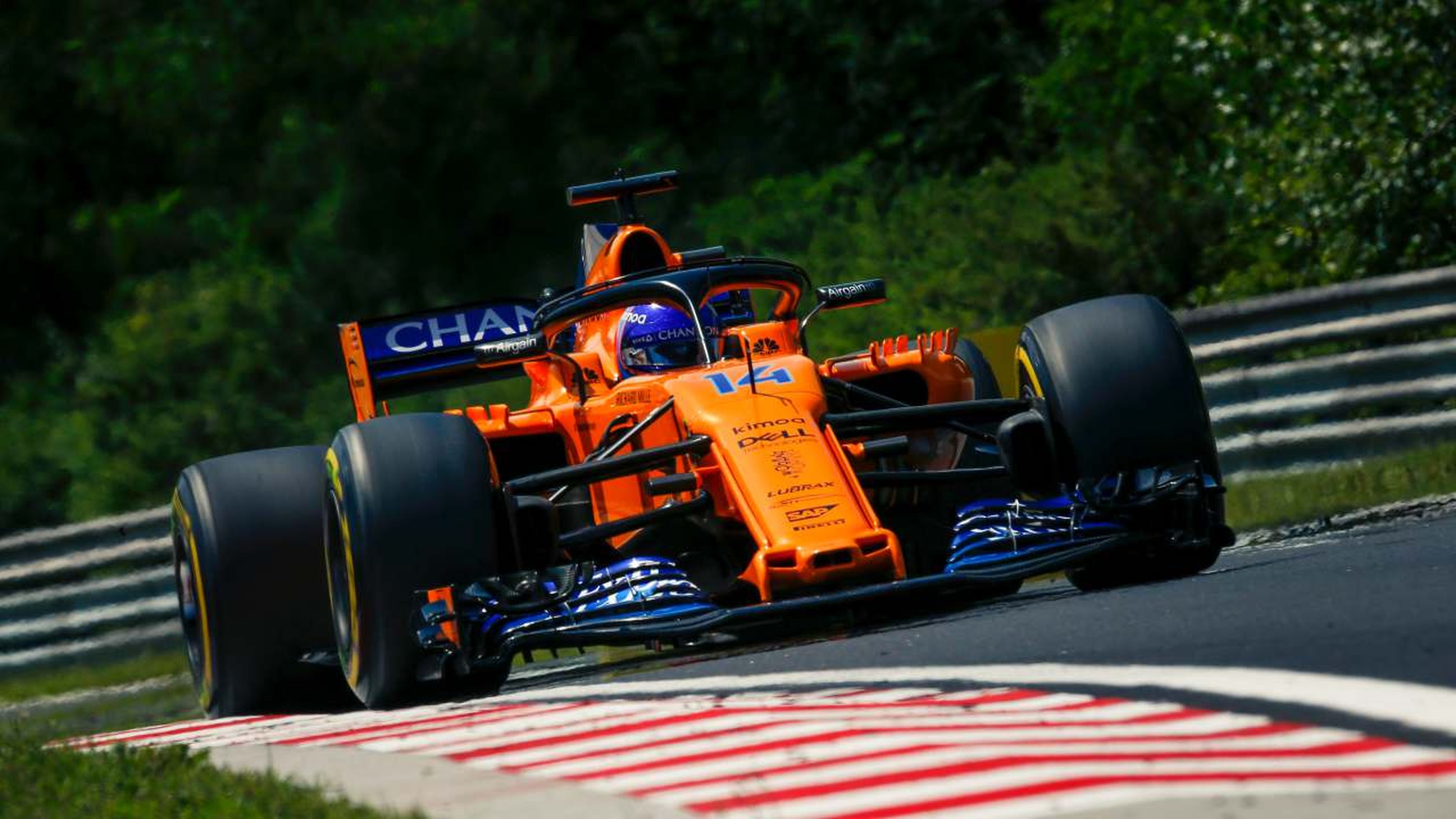Alonso en la clasificación de Hungría
