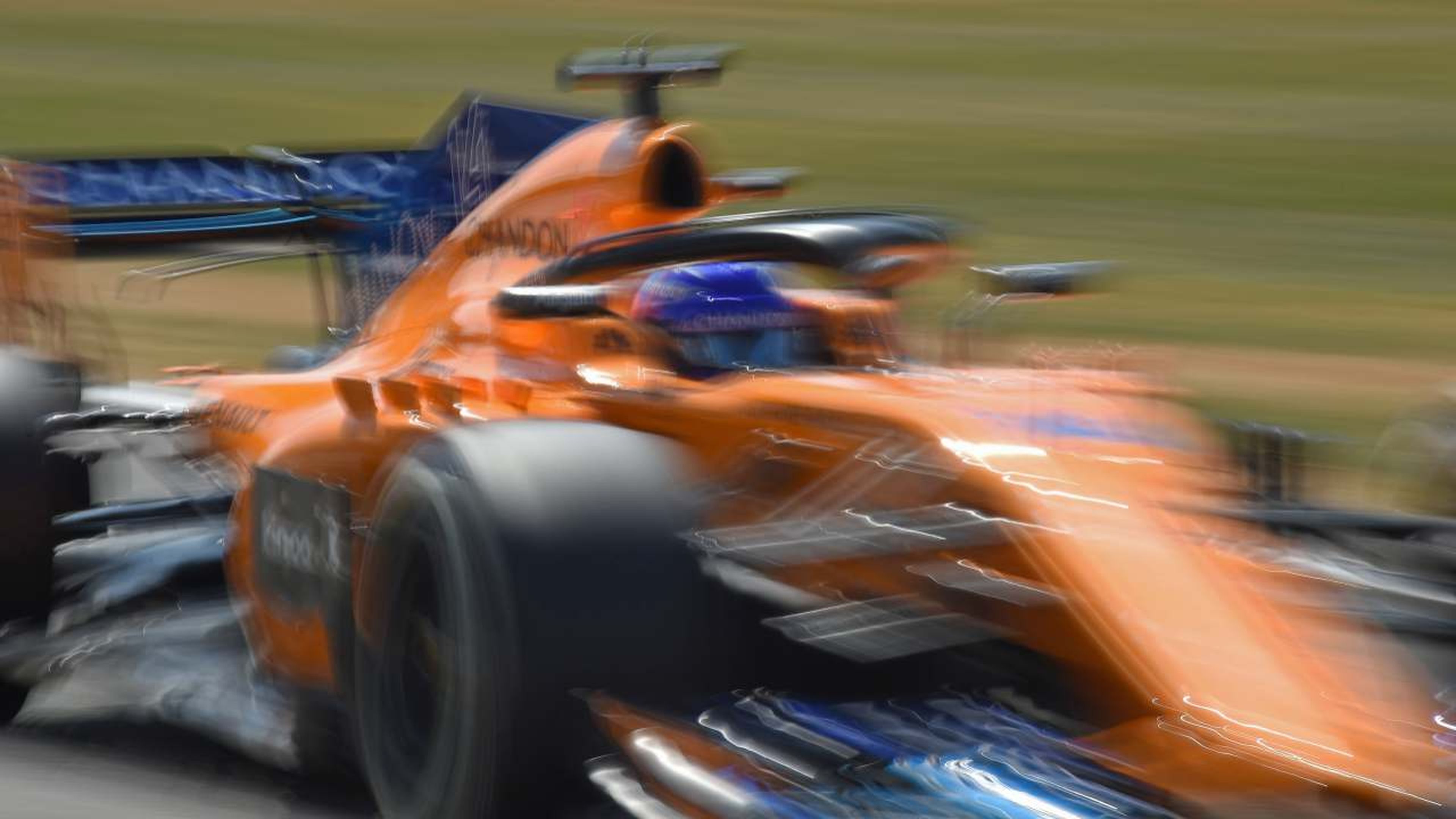 Alonso en el GP de Gran bretaña