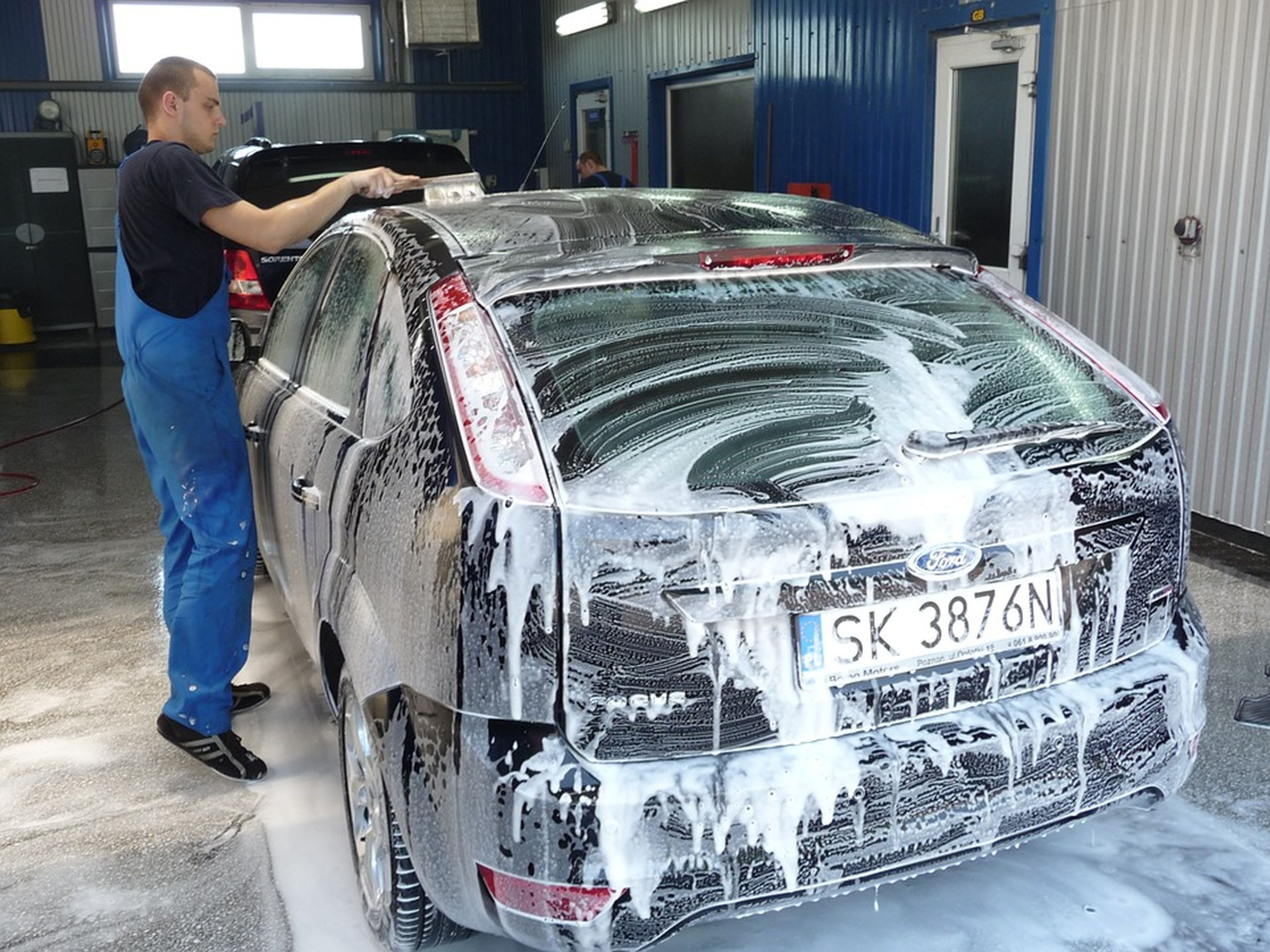Autolavado lavado coche limpieza coches