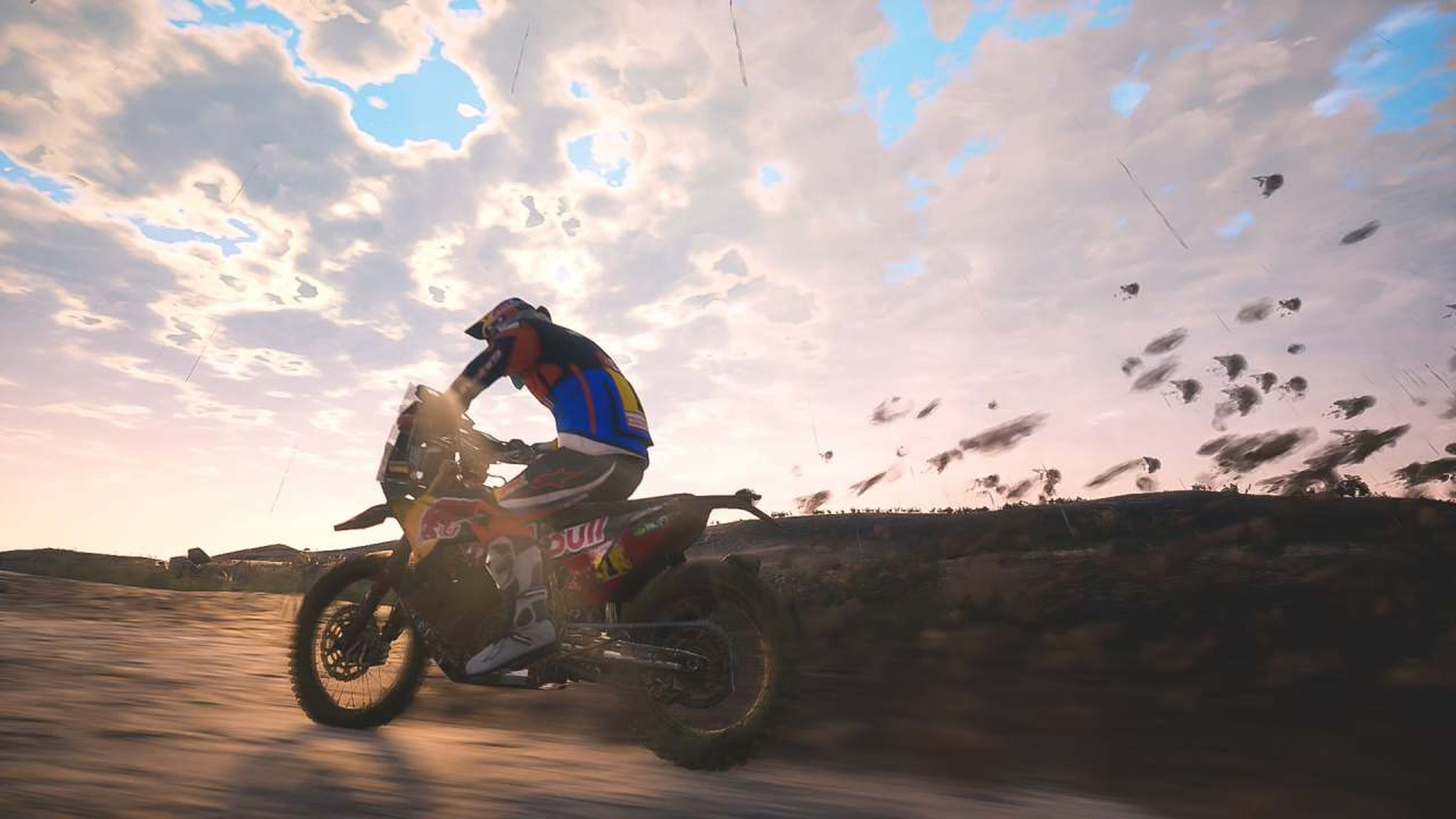 Completar el Dakar en moto es todo un desafío... también en el videojuego