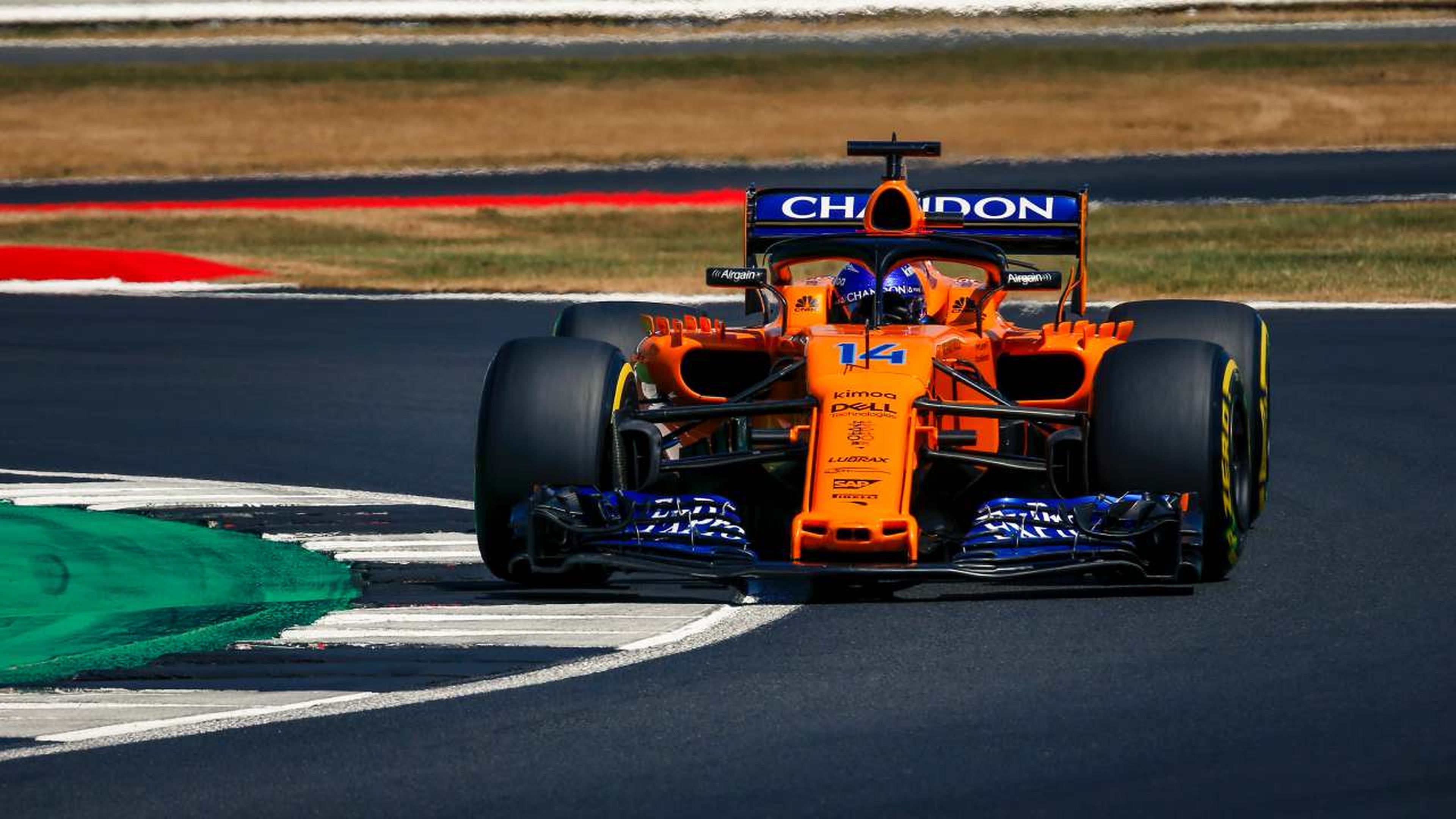 Fernando Alonso en Silverstone