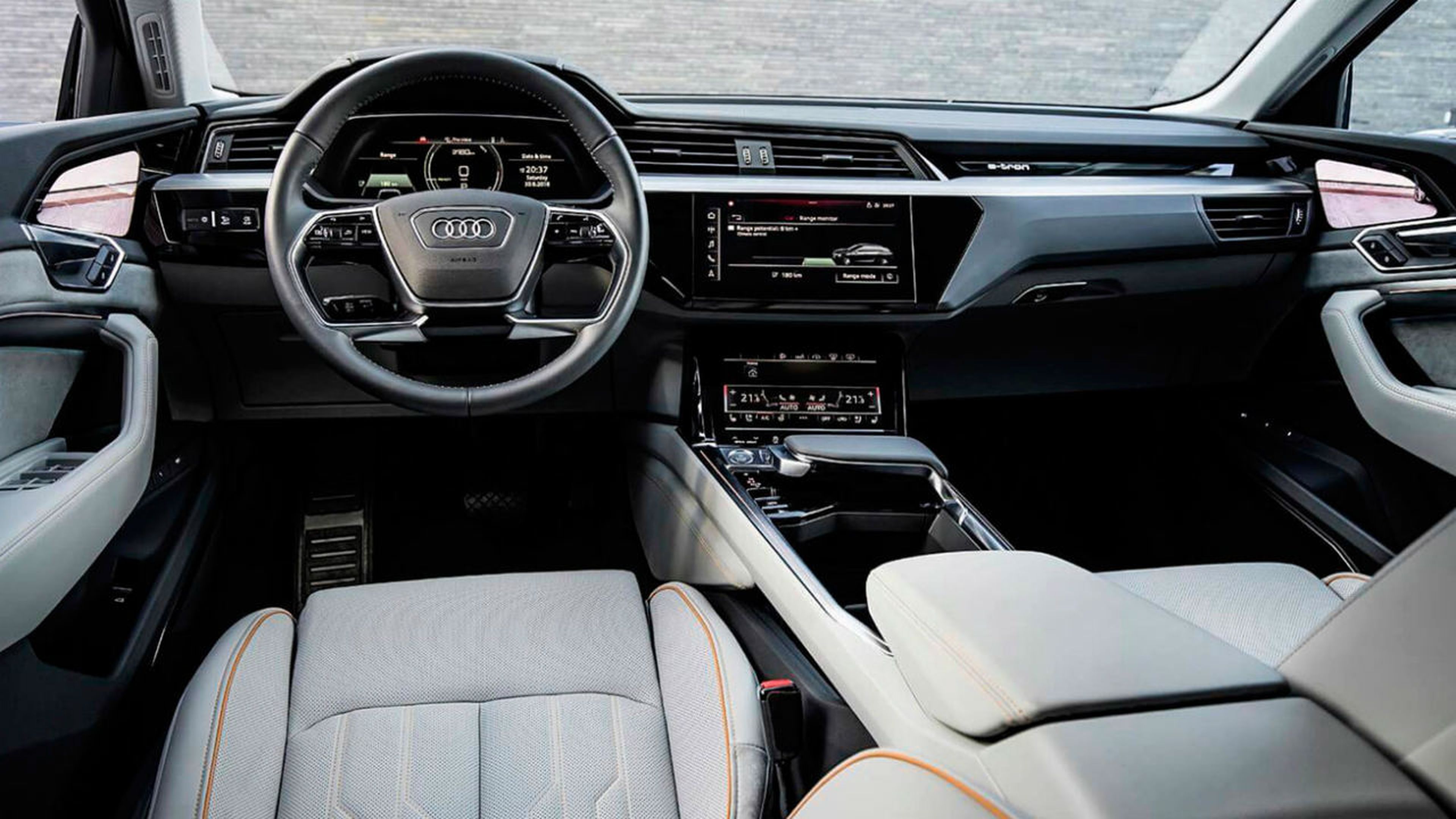 Interior del Audi e-tron