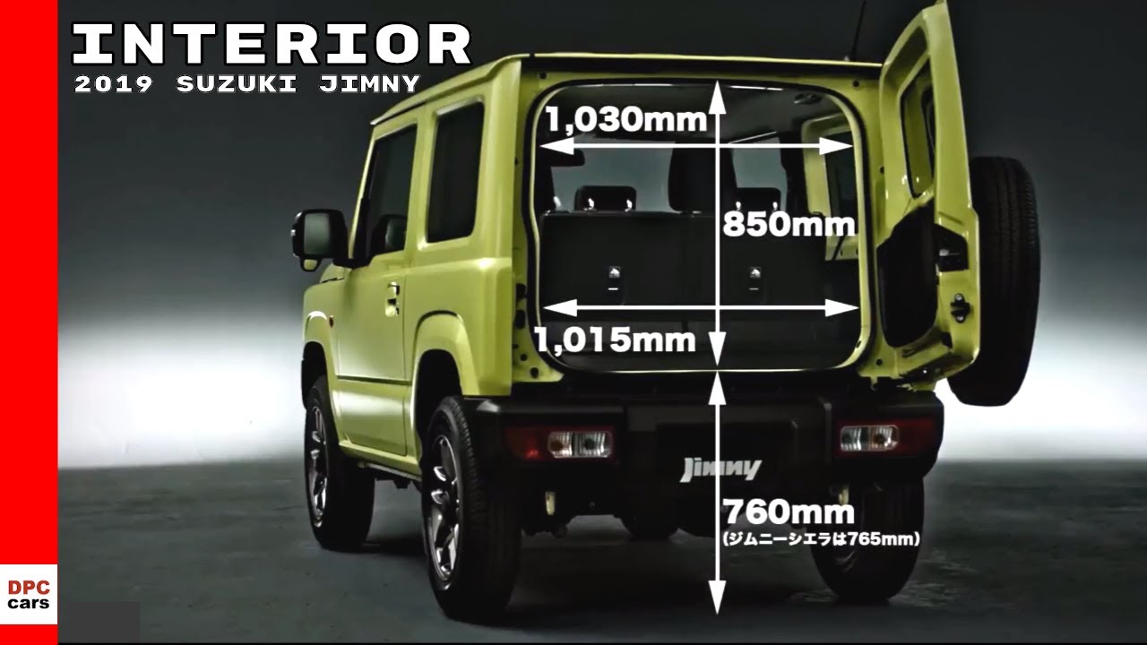 El interior del Suzuki Jimny 2019 con todo lujo de detalles -- Autobild.es