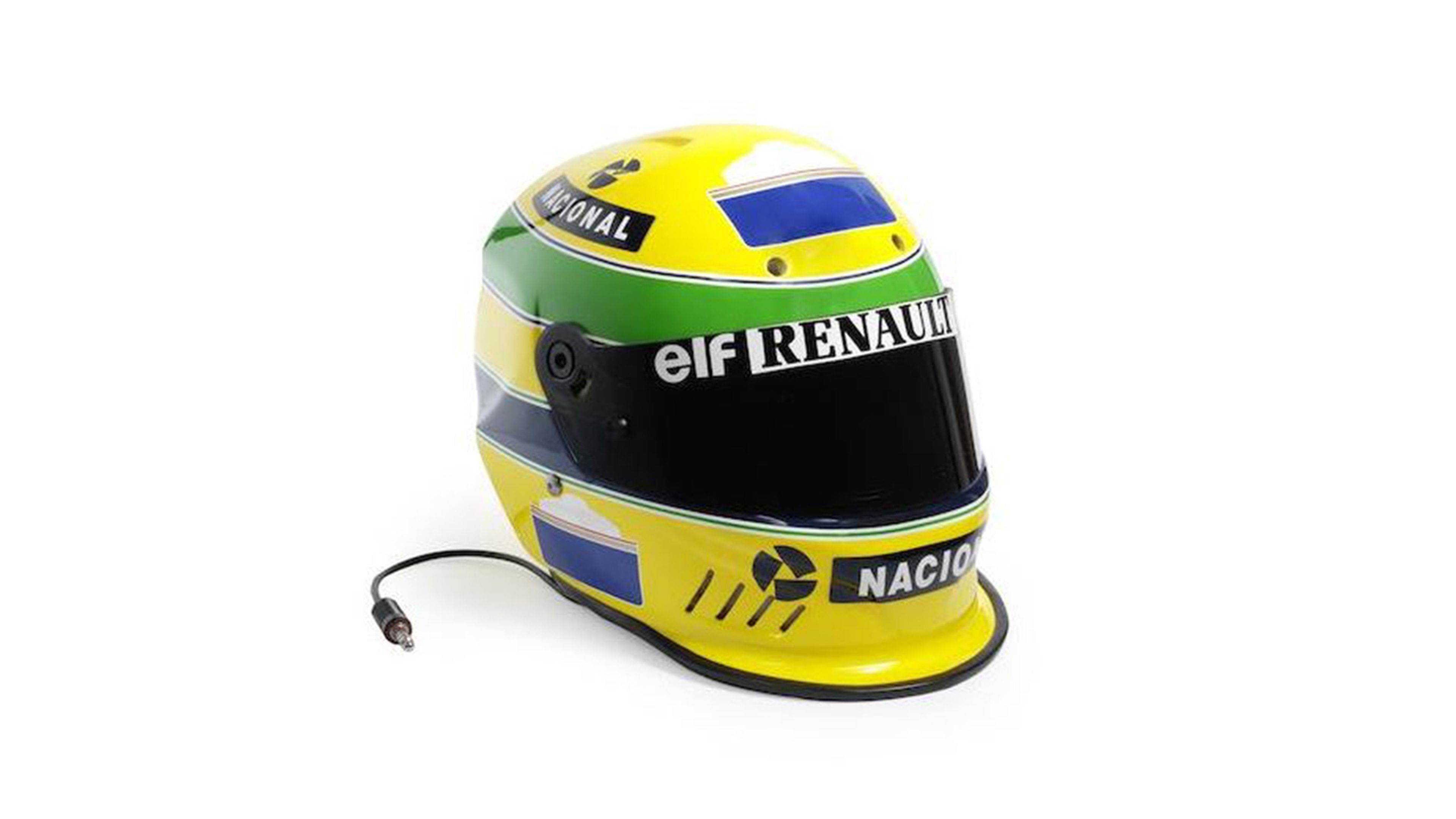 Subasta casco Ayrton Senna