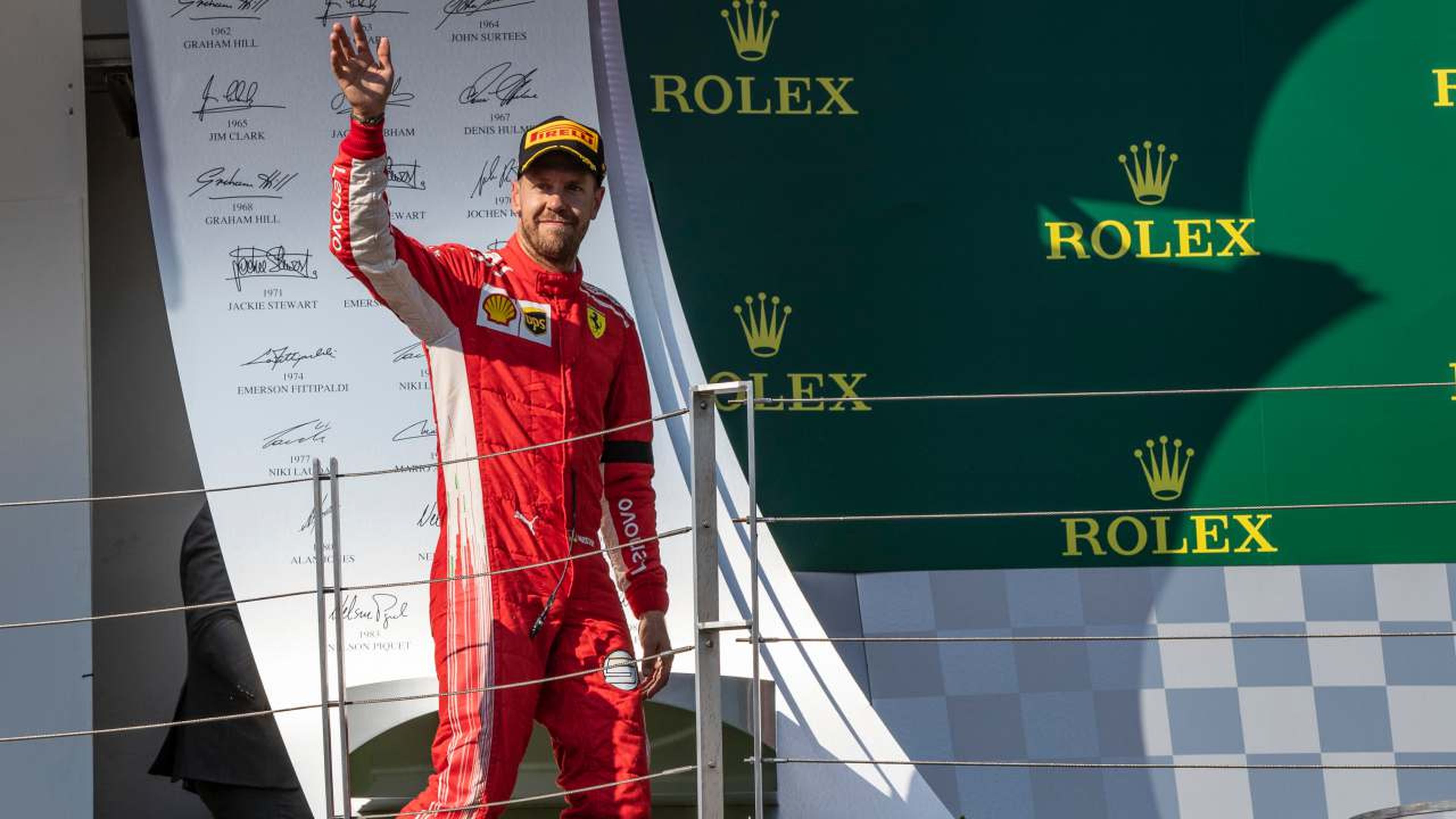 Vettel podio Hungría