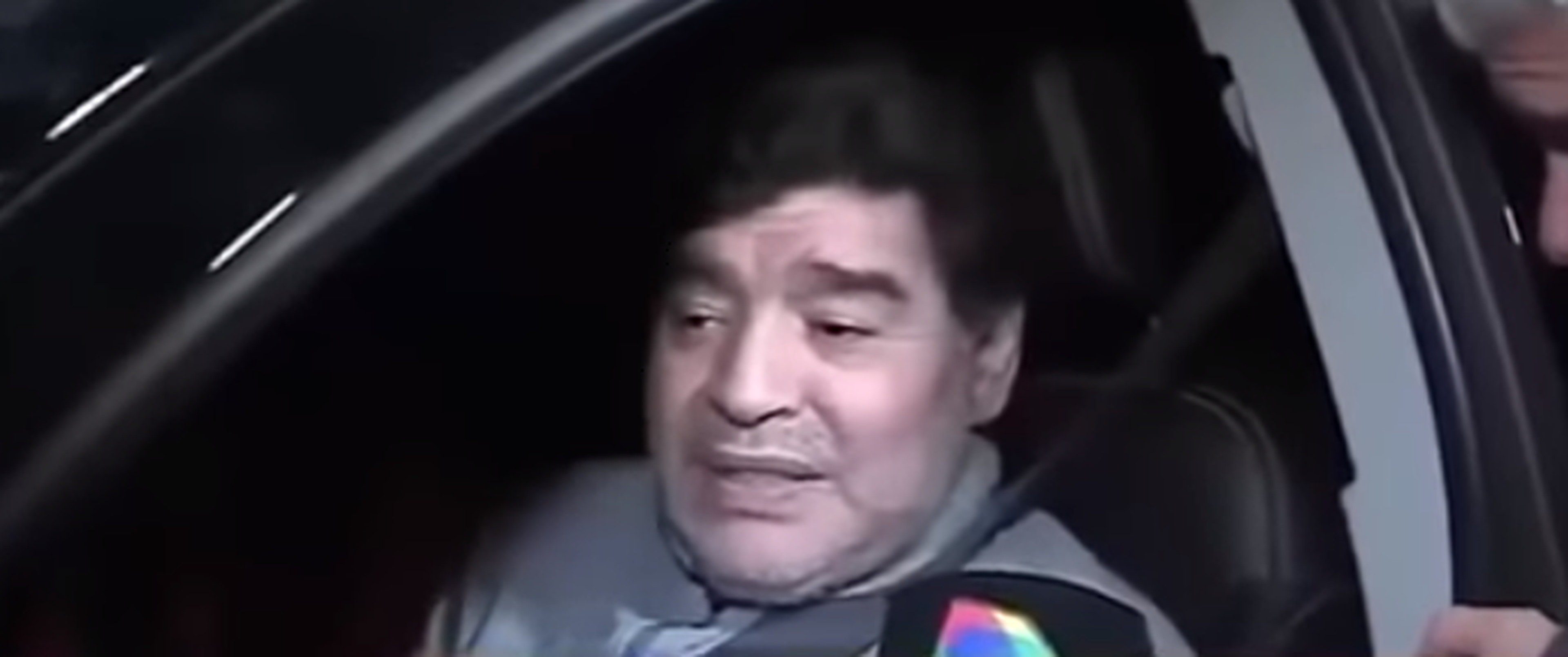 VÍDEO: Maradona conduce en estado de embriaguez