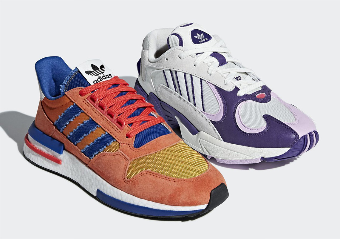 Problema sorpresa Caligrafía Adidas saca dos modelos de zapatillas inspirados en Dragon Ball: Goku y  Frieza -- Autobild.es