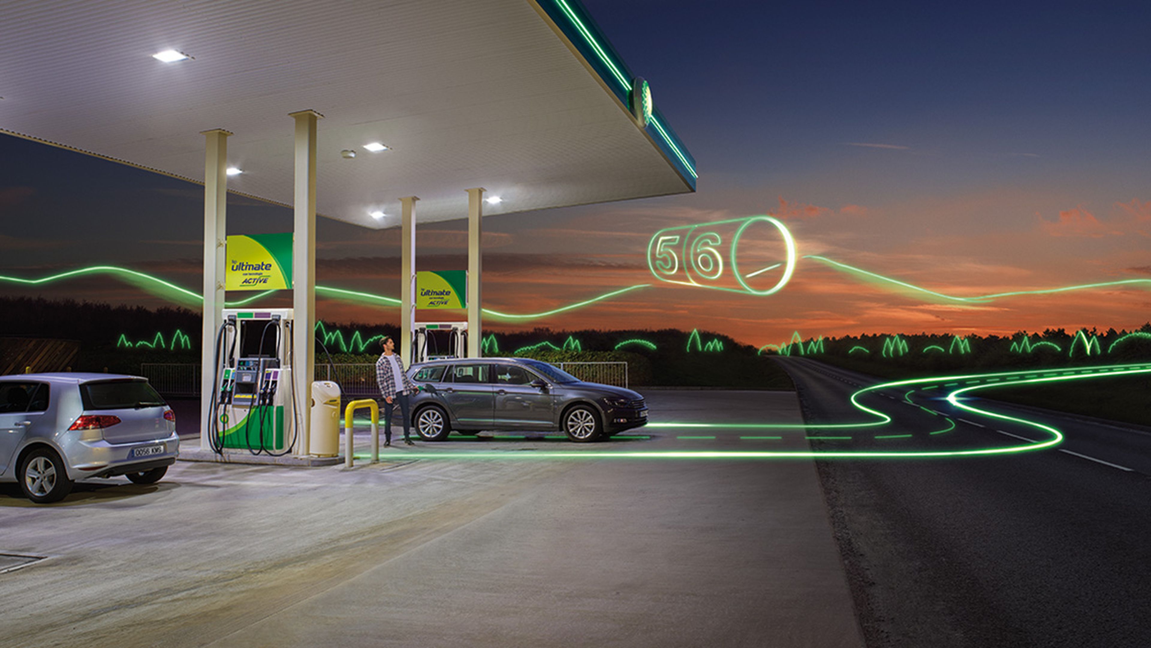 Carburantes BP Ultimate con tecnología ACTIVE