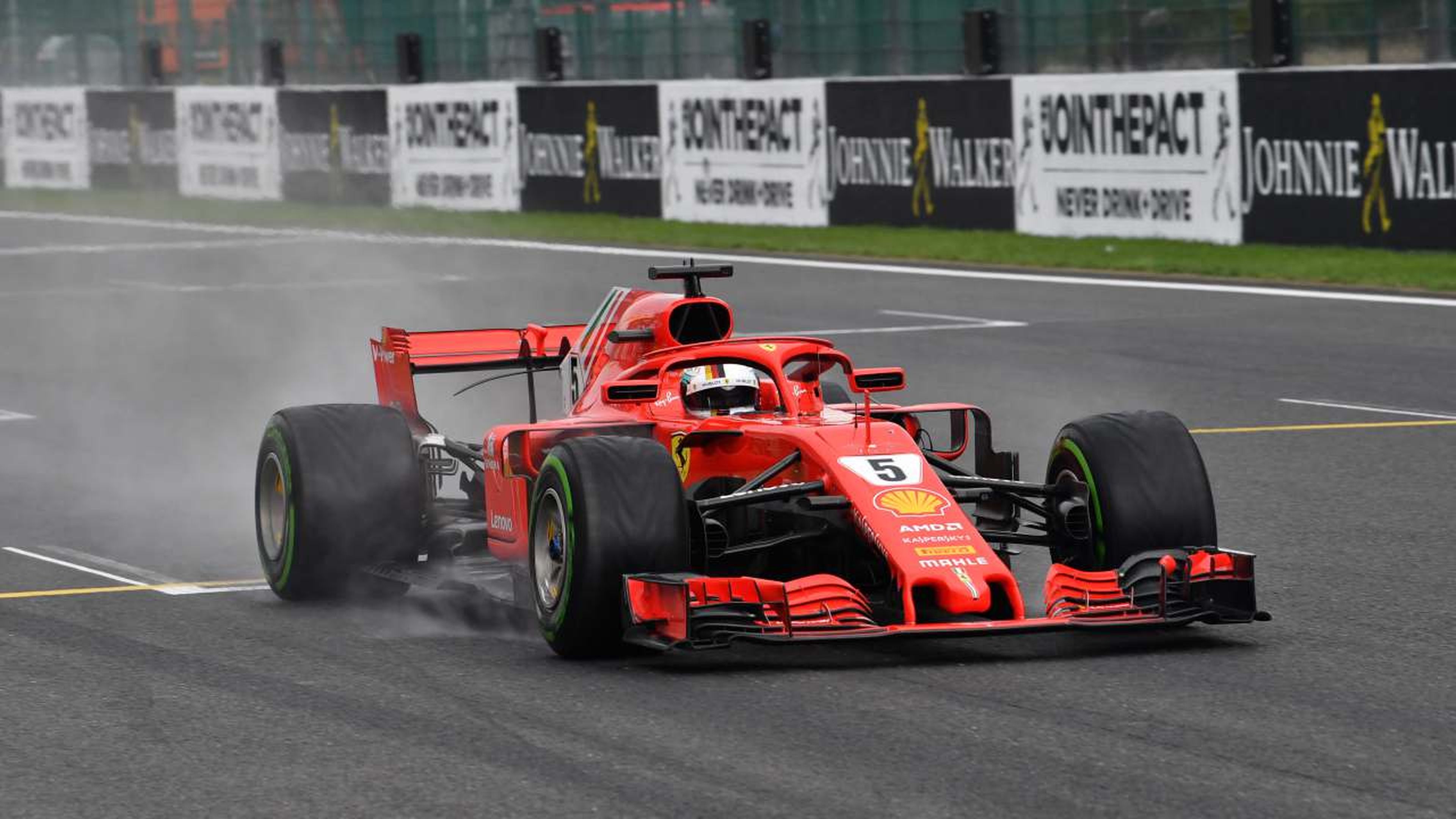 Clasificación Vettel Spa