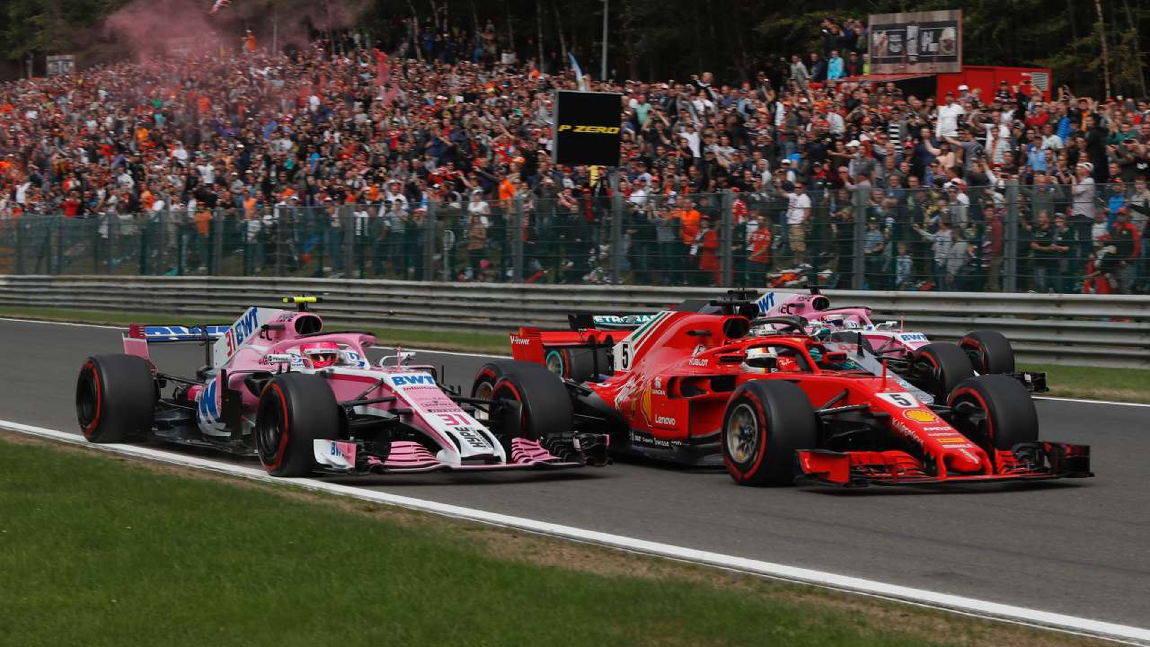 Force India y Ferrari