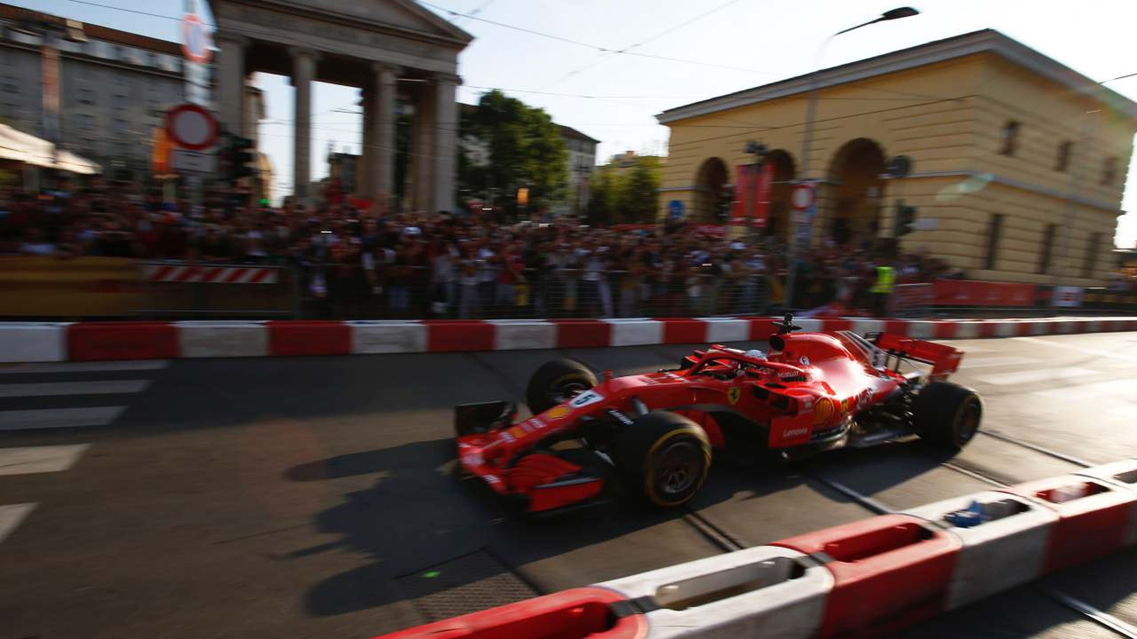 Vettel en Milán