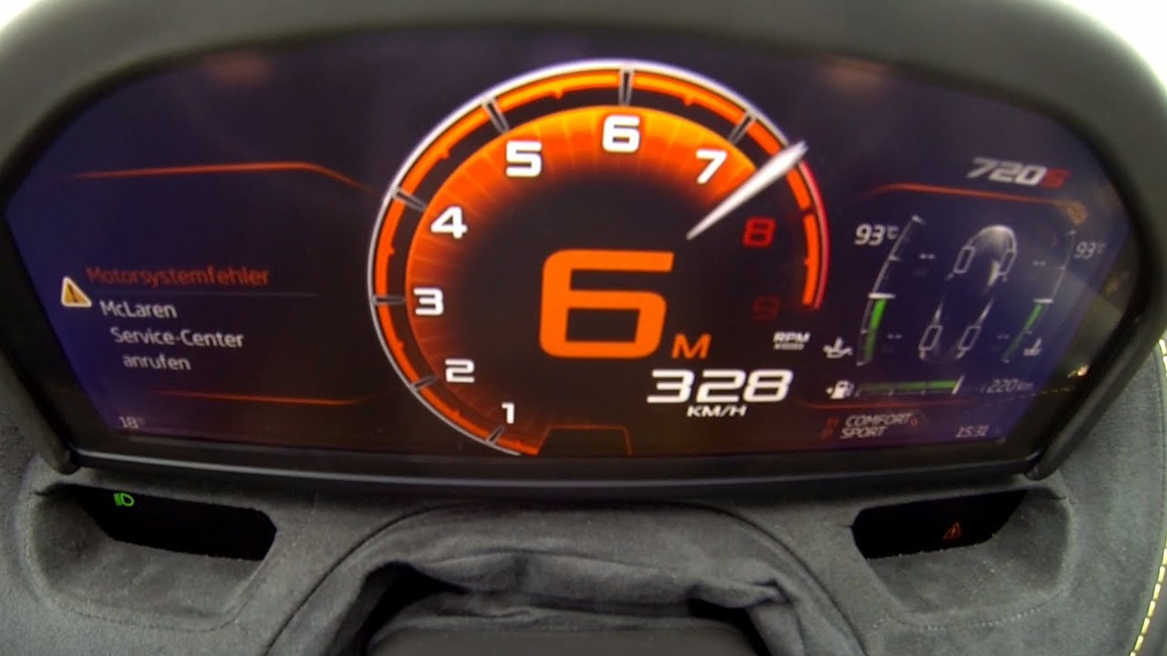 aceleración McLaren 720S