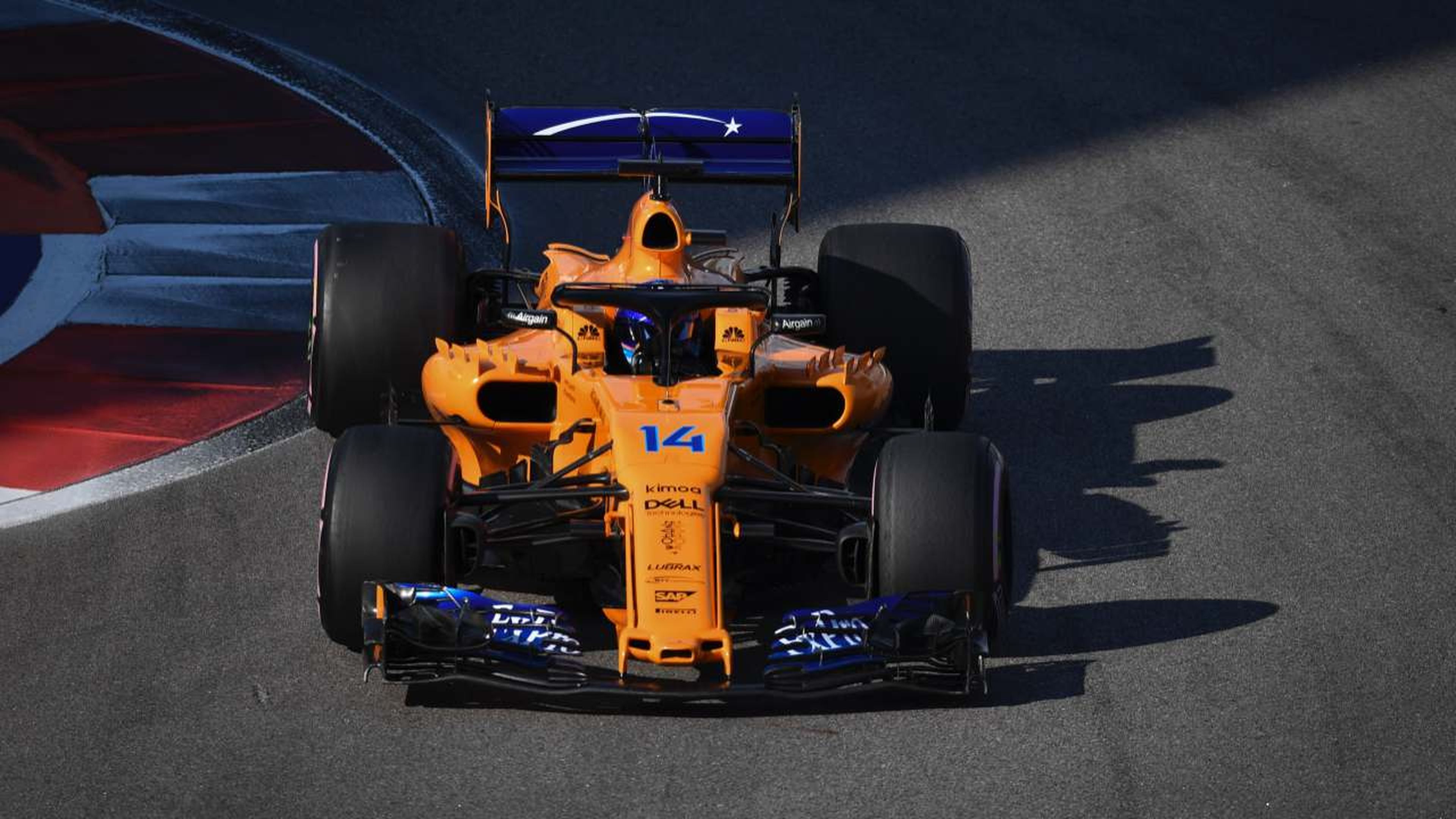 Alonso en el GP de Rusia