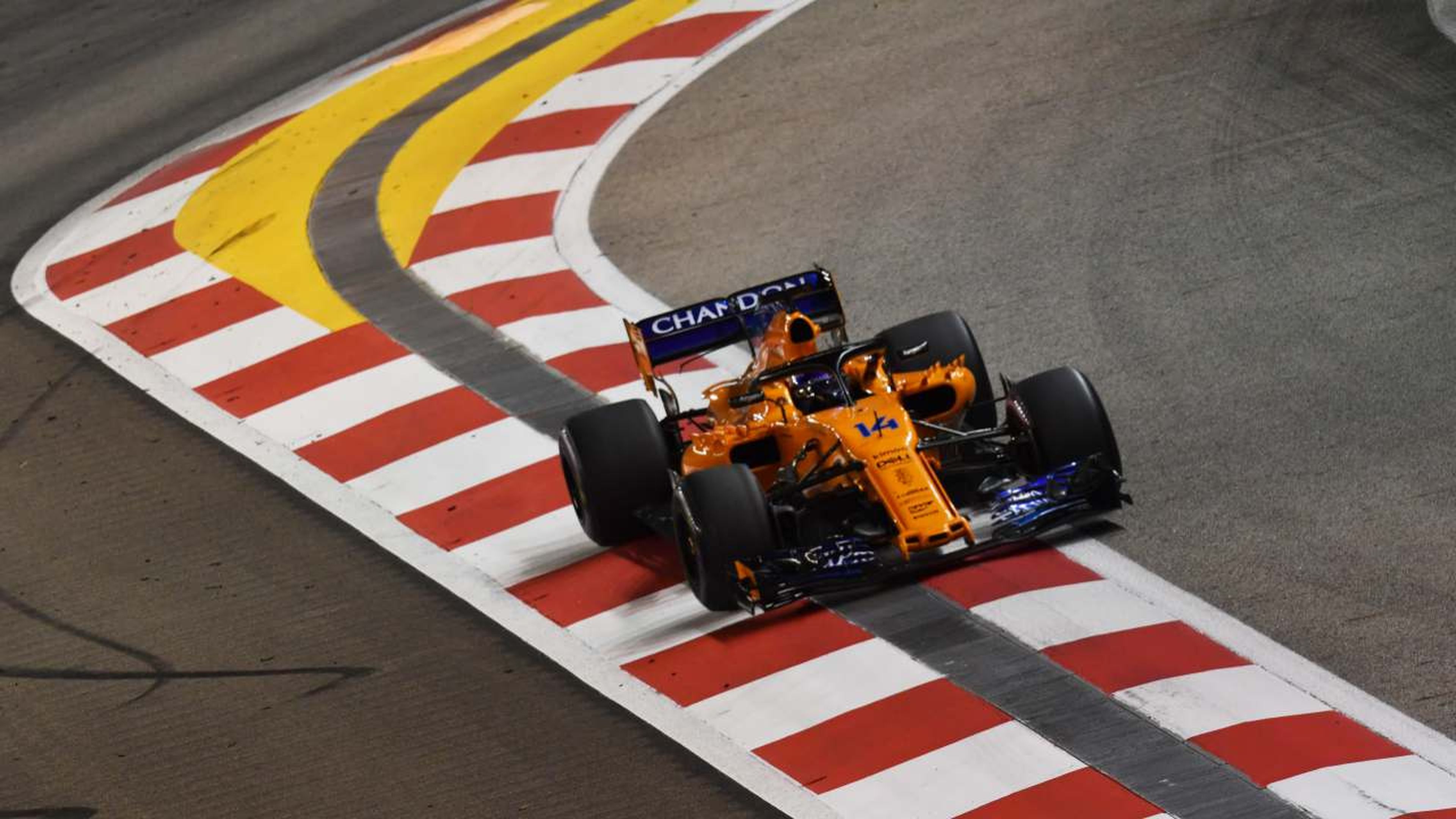 Alonso en el GP de Singapur