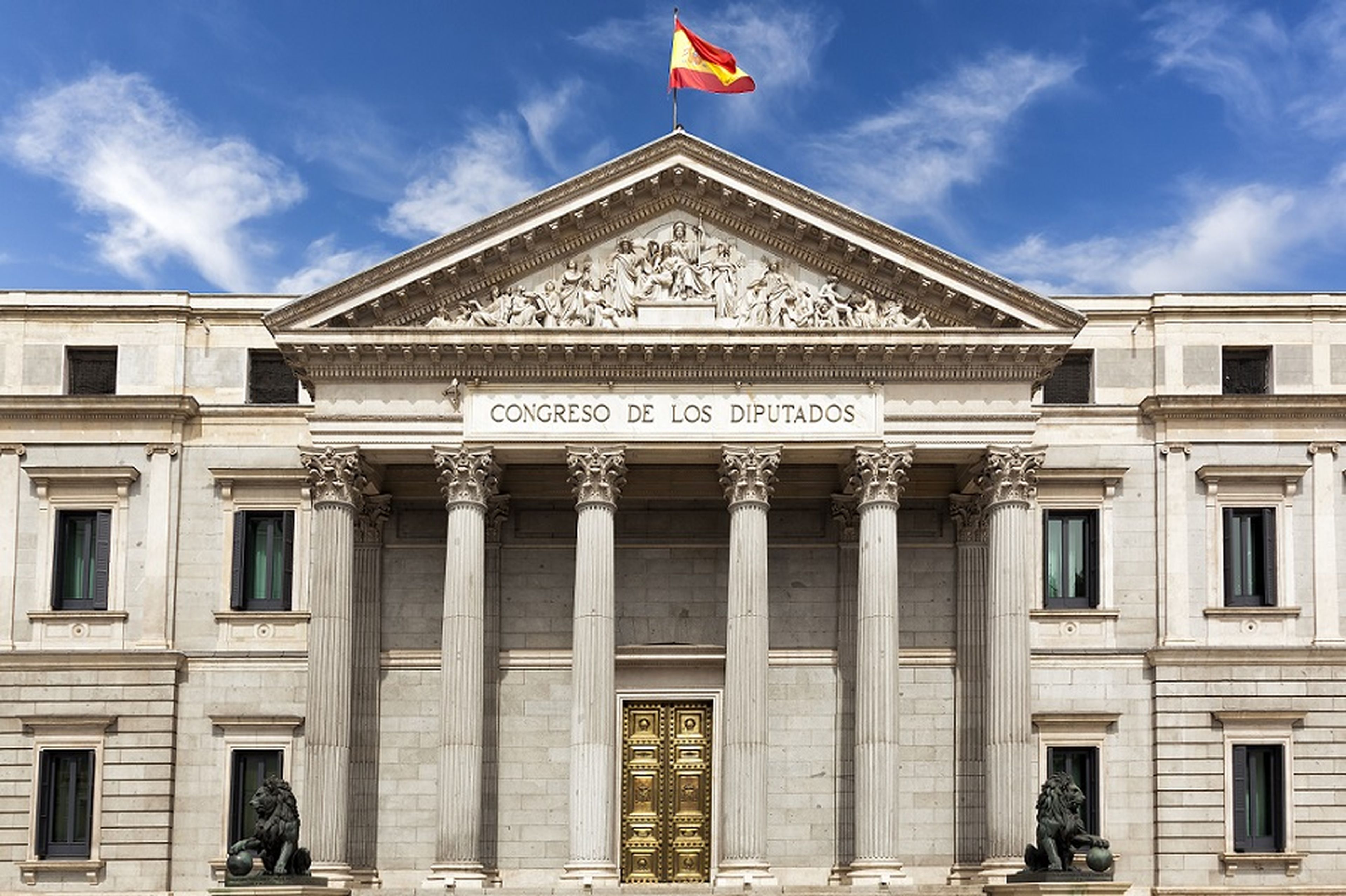 El Congreso de los Diputados español.