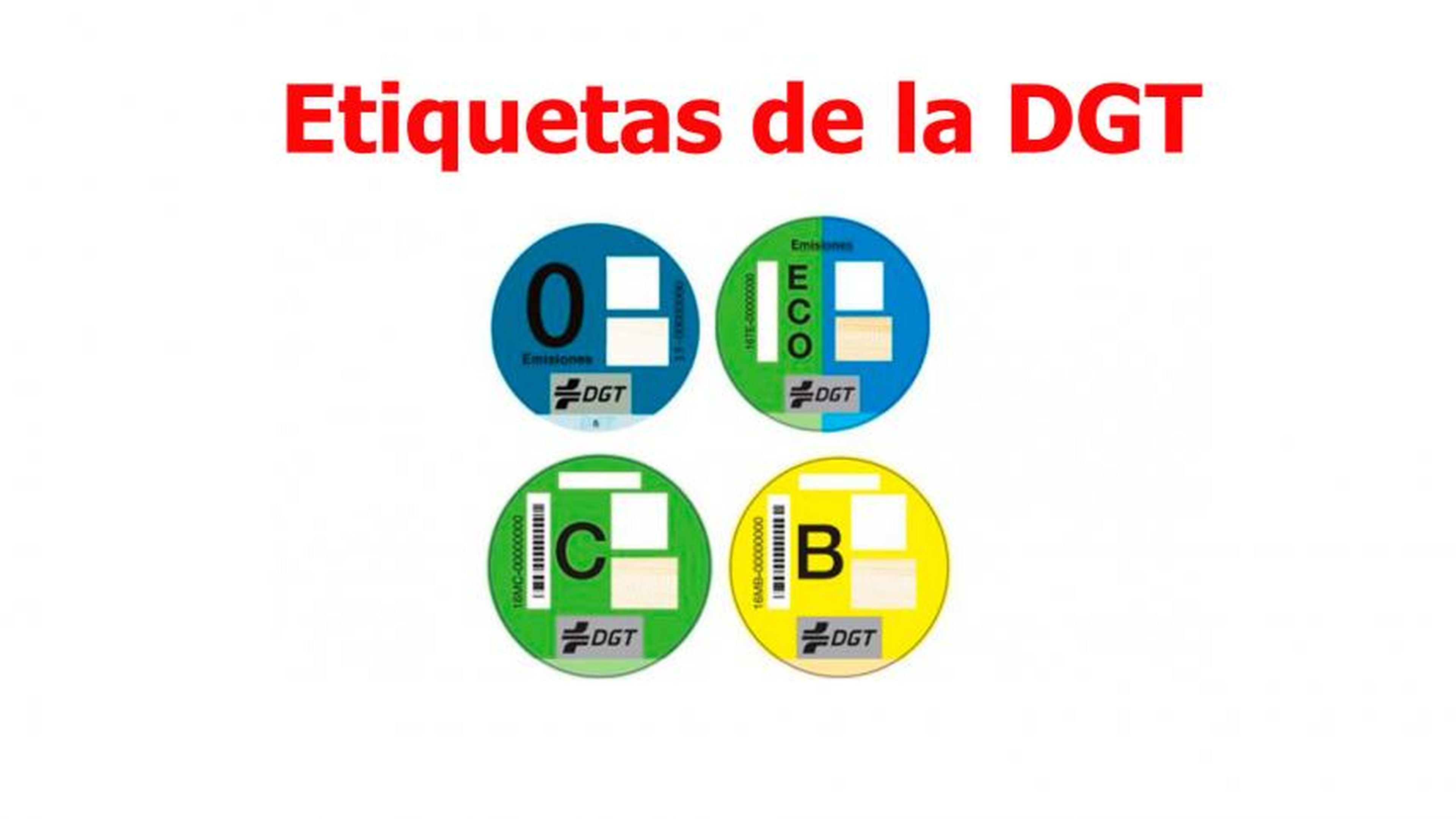 Etiquetas DGT