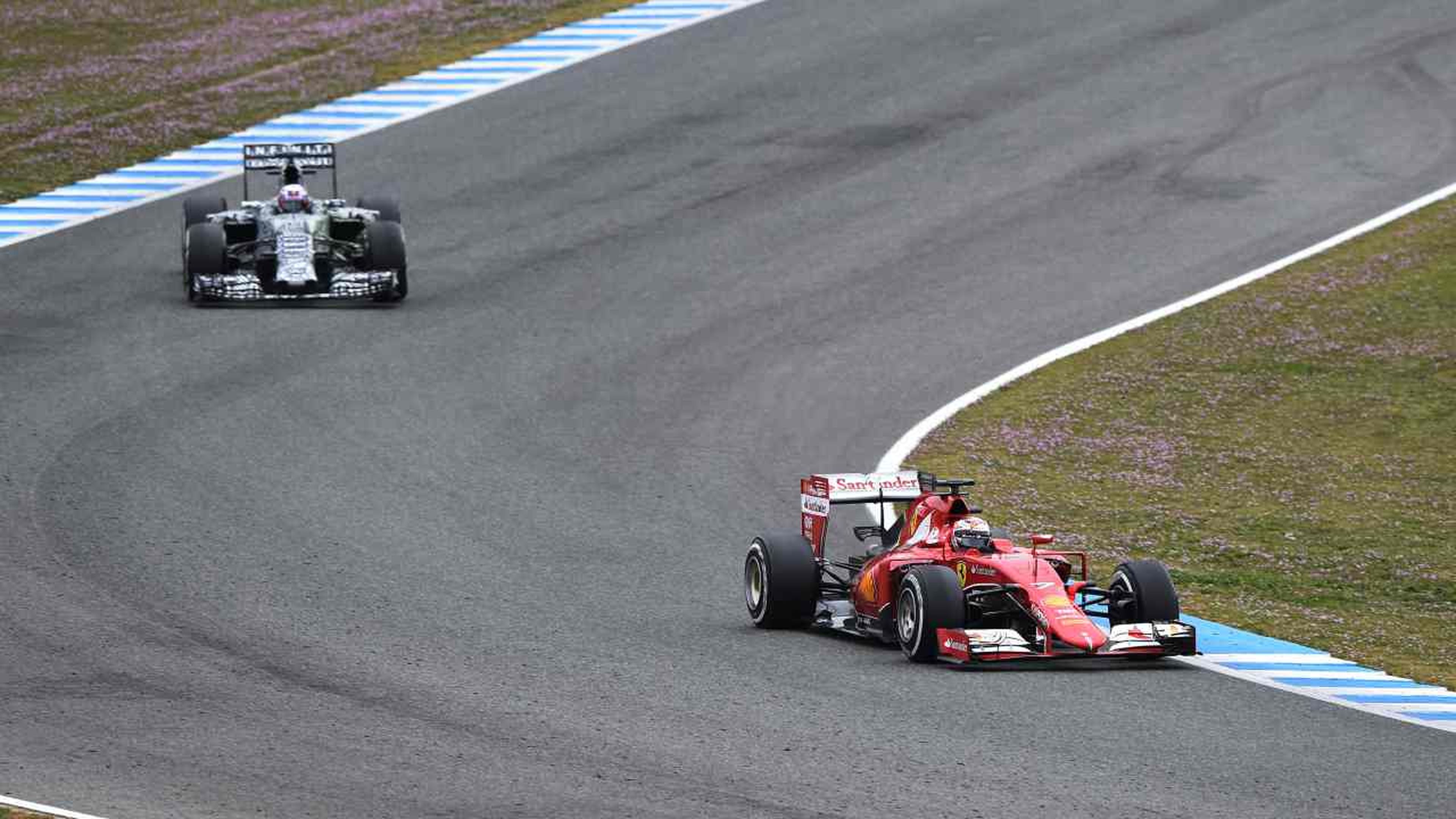 En 2015 se celebraron los test invernales de F1 en Jerez