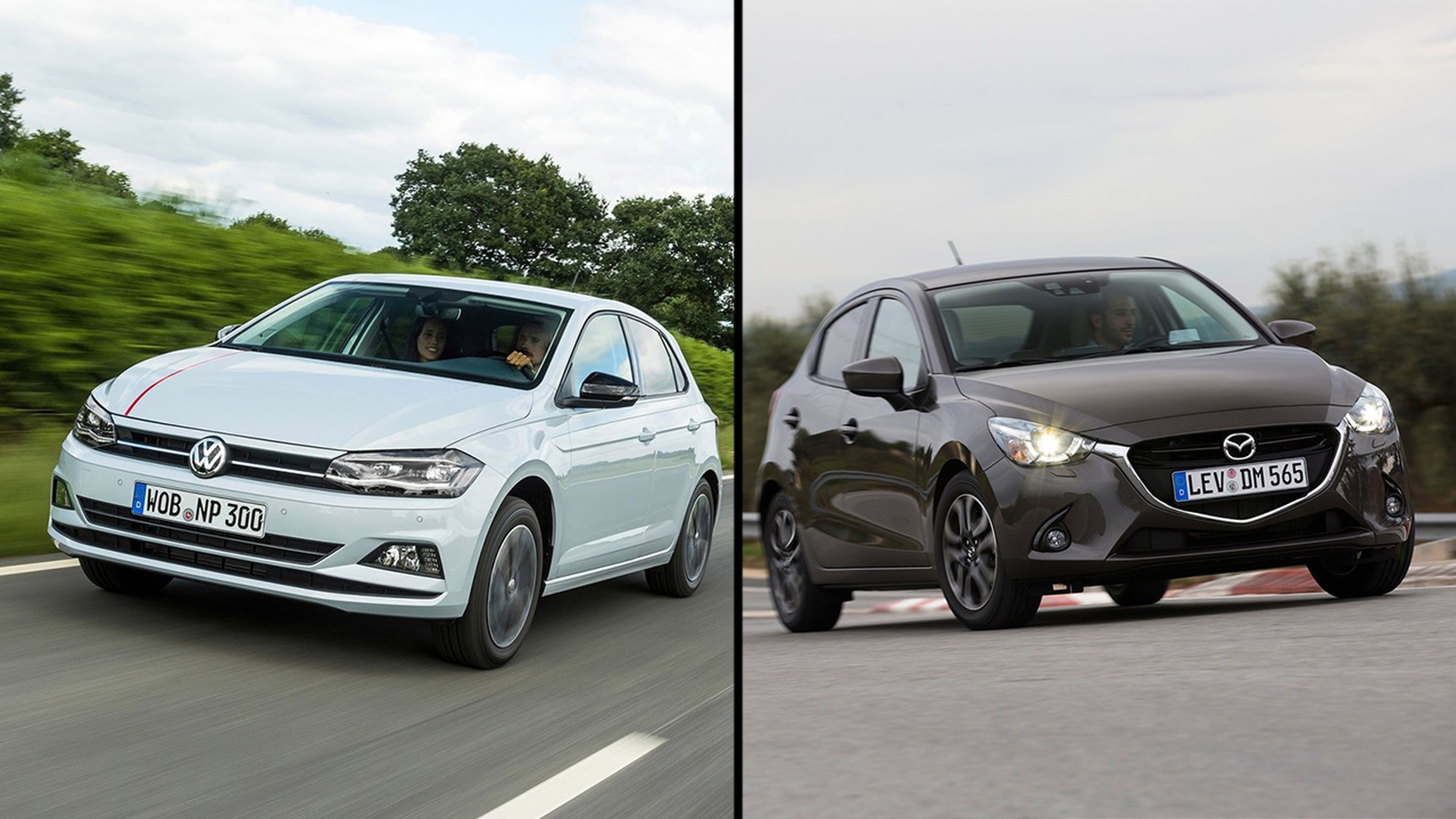 Mazda2 2018 vs Volkswagen Polo