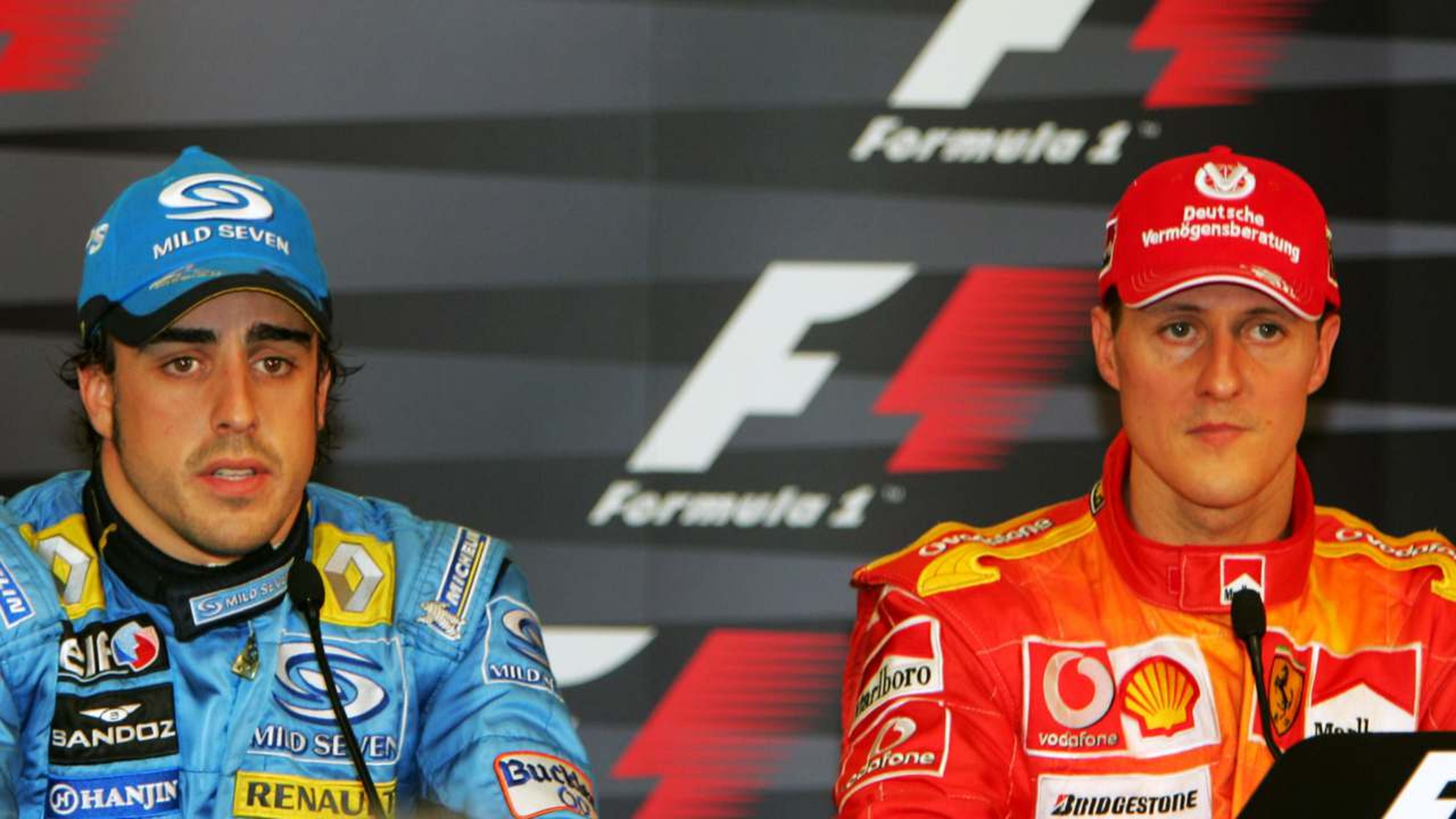 Schumacher y Alonso 2006