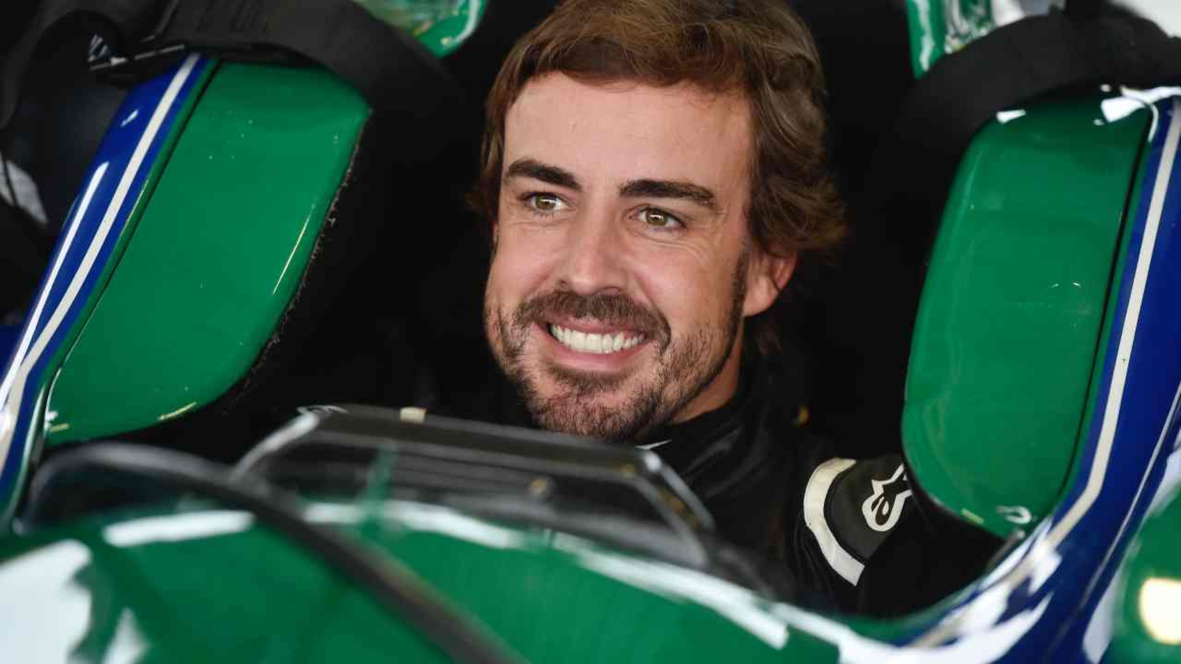 Test Alonso Indycar
