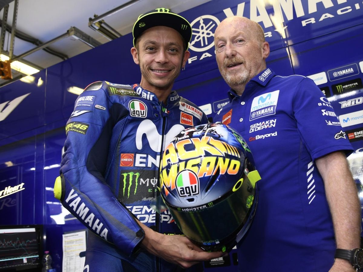 Casco Valentino Rossi: presentado su nuevo AGV para MotoGP 2018