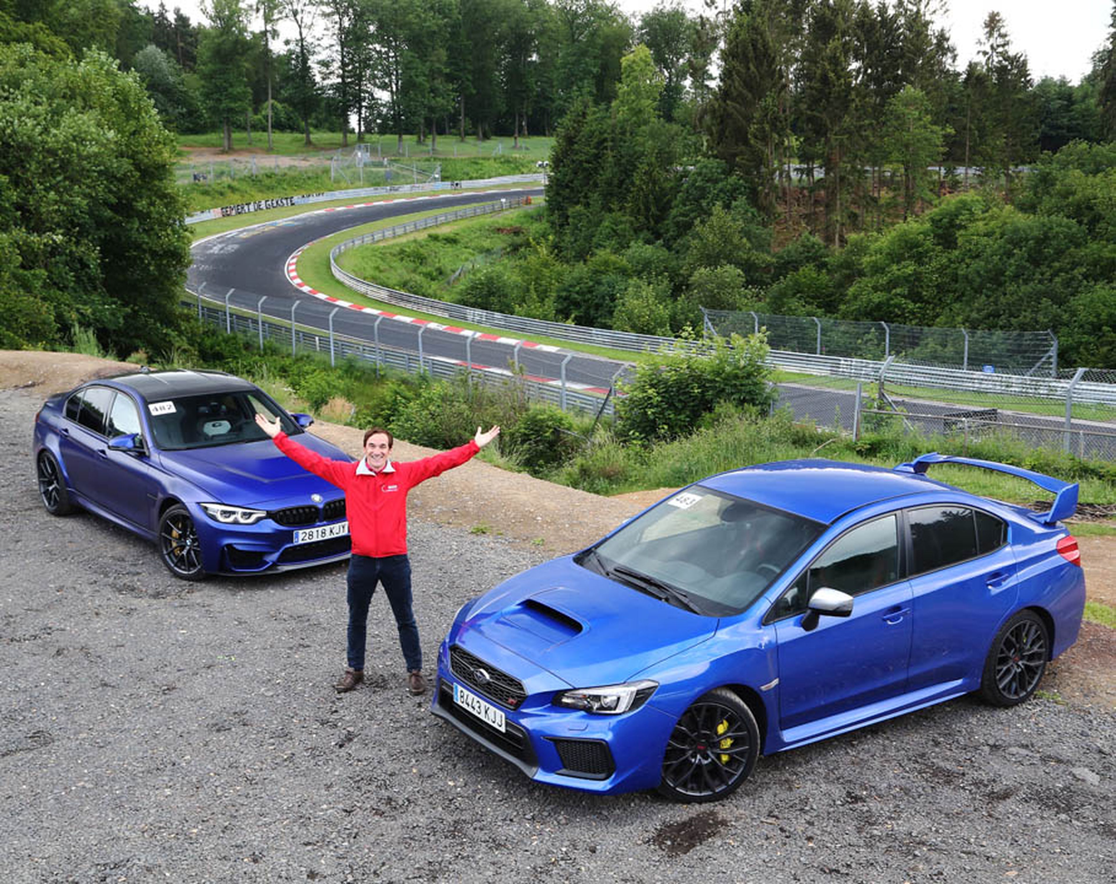 Viaje a Nürburgring con BMW y Subaru