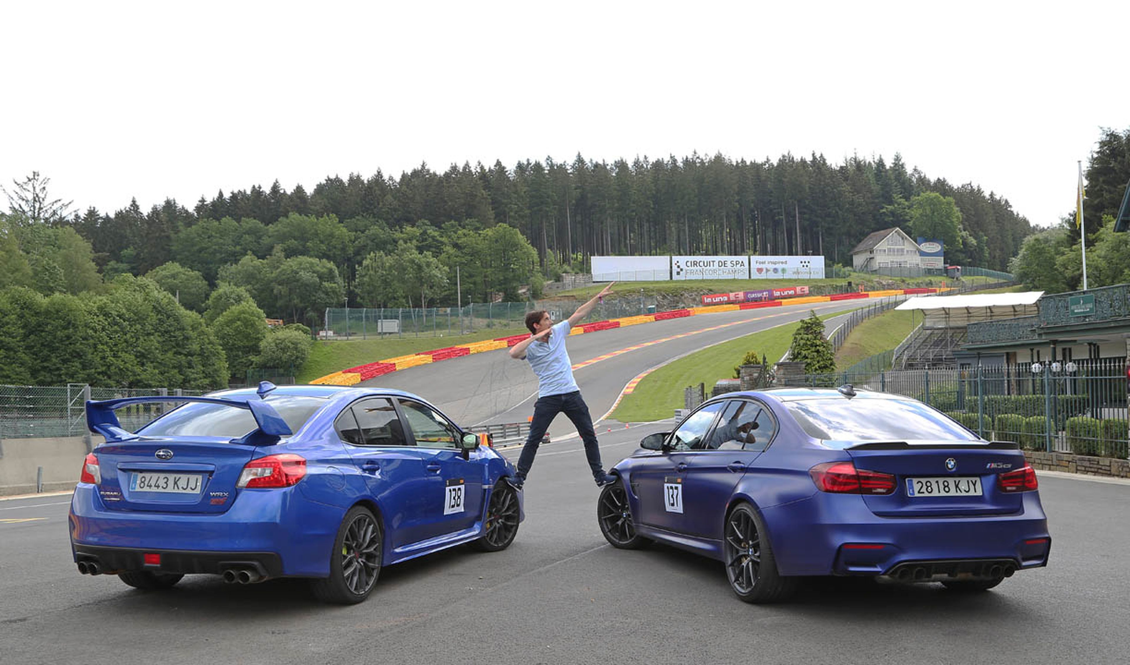 Viaje a Spa Francorchamps con BMW y Subaru