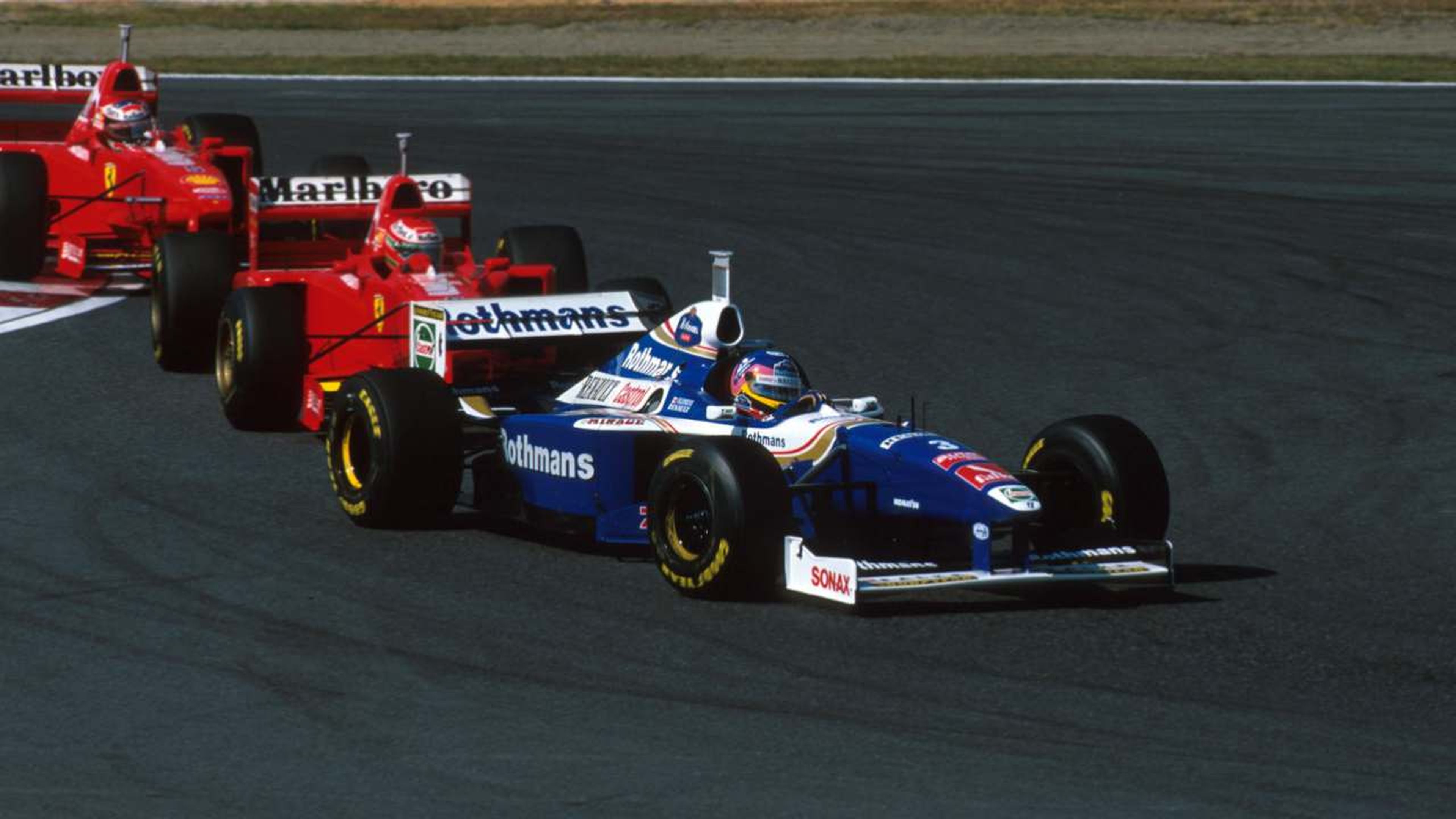 Villeneuve y Schumacher