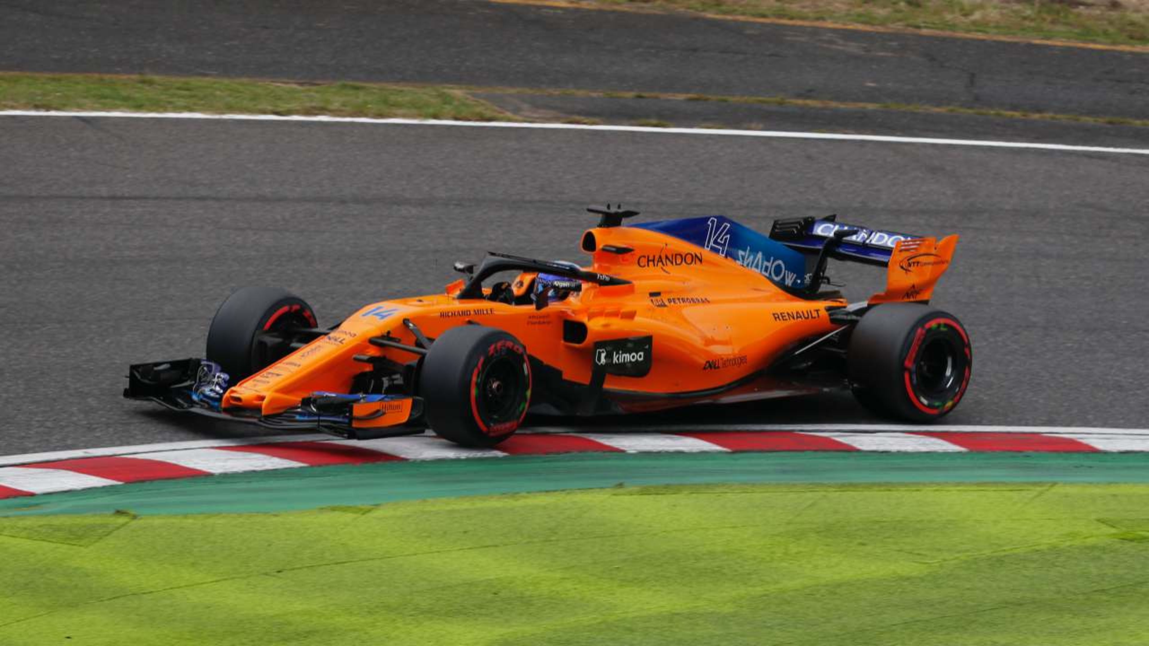 Alonso en la clasificación de Japón