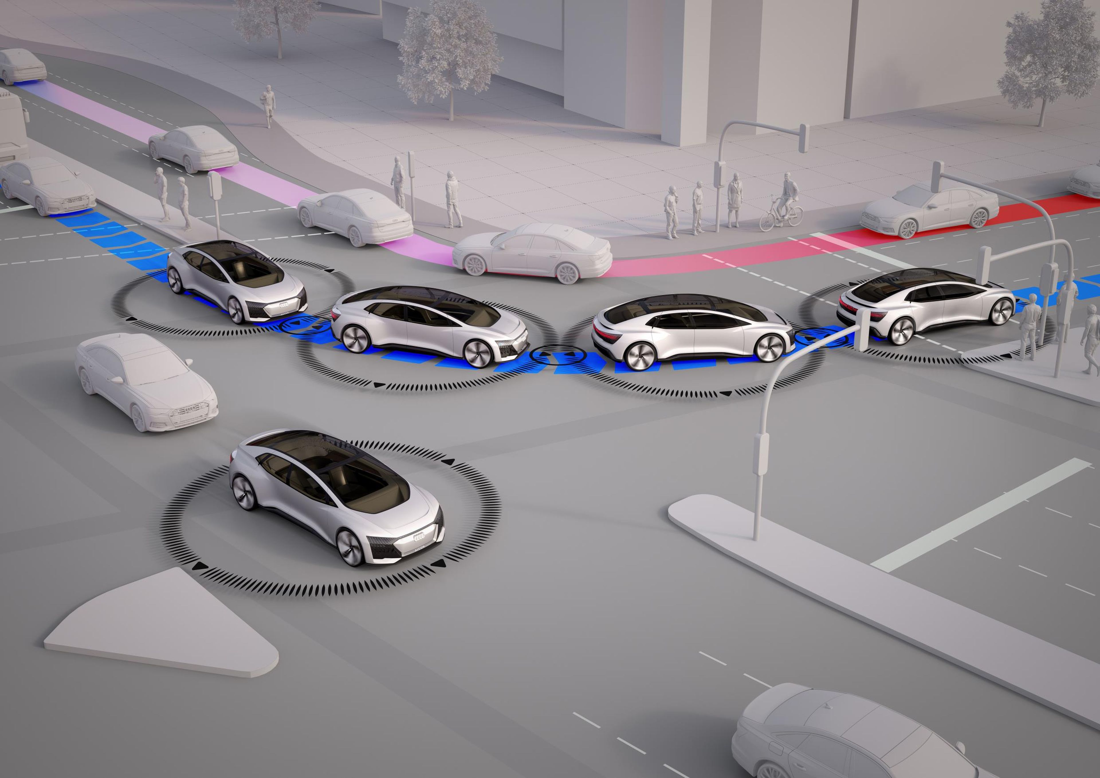 Así es la ciudad del futuro según Audi