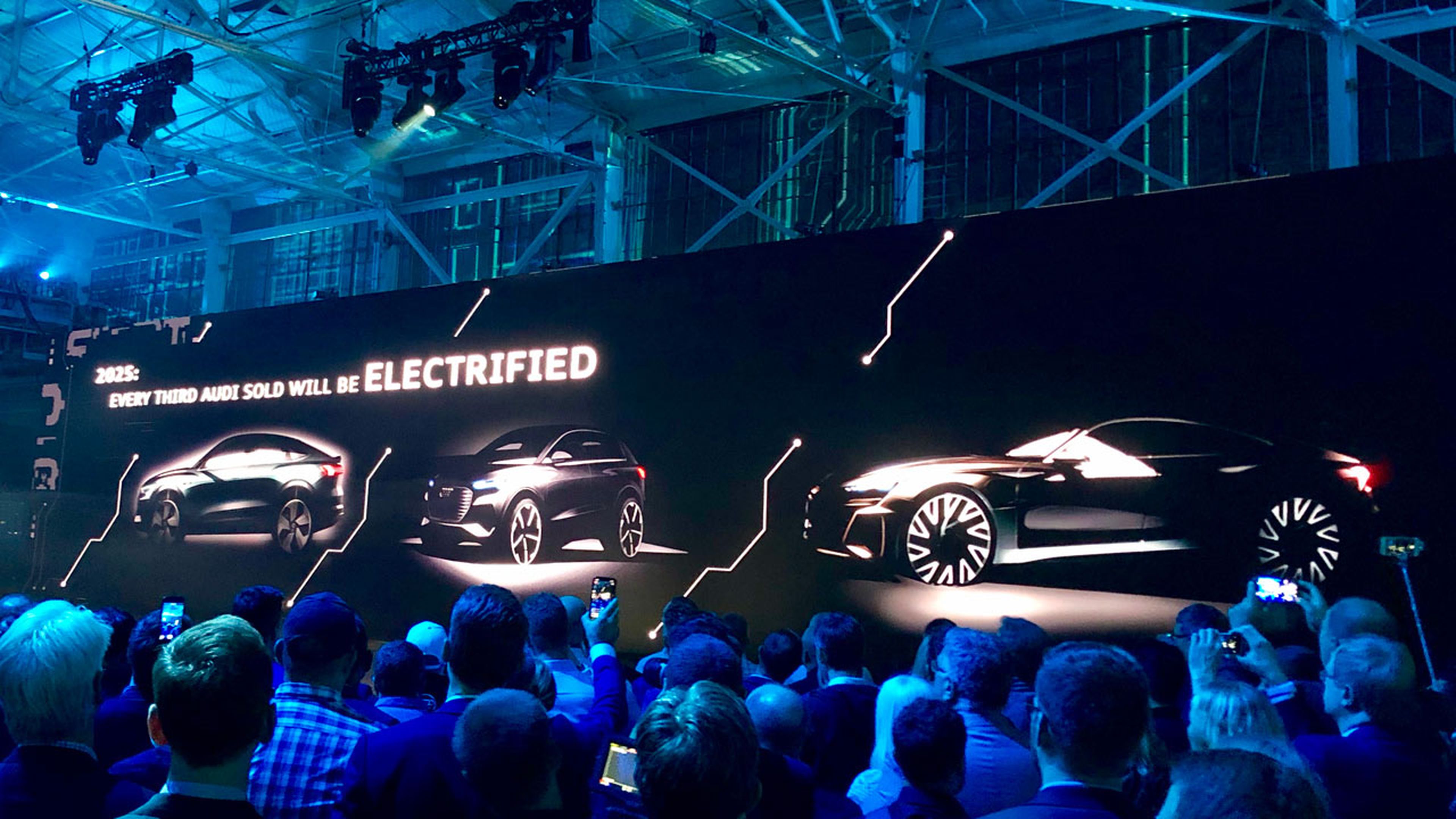 Audi e-tron 2019 estrategia