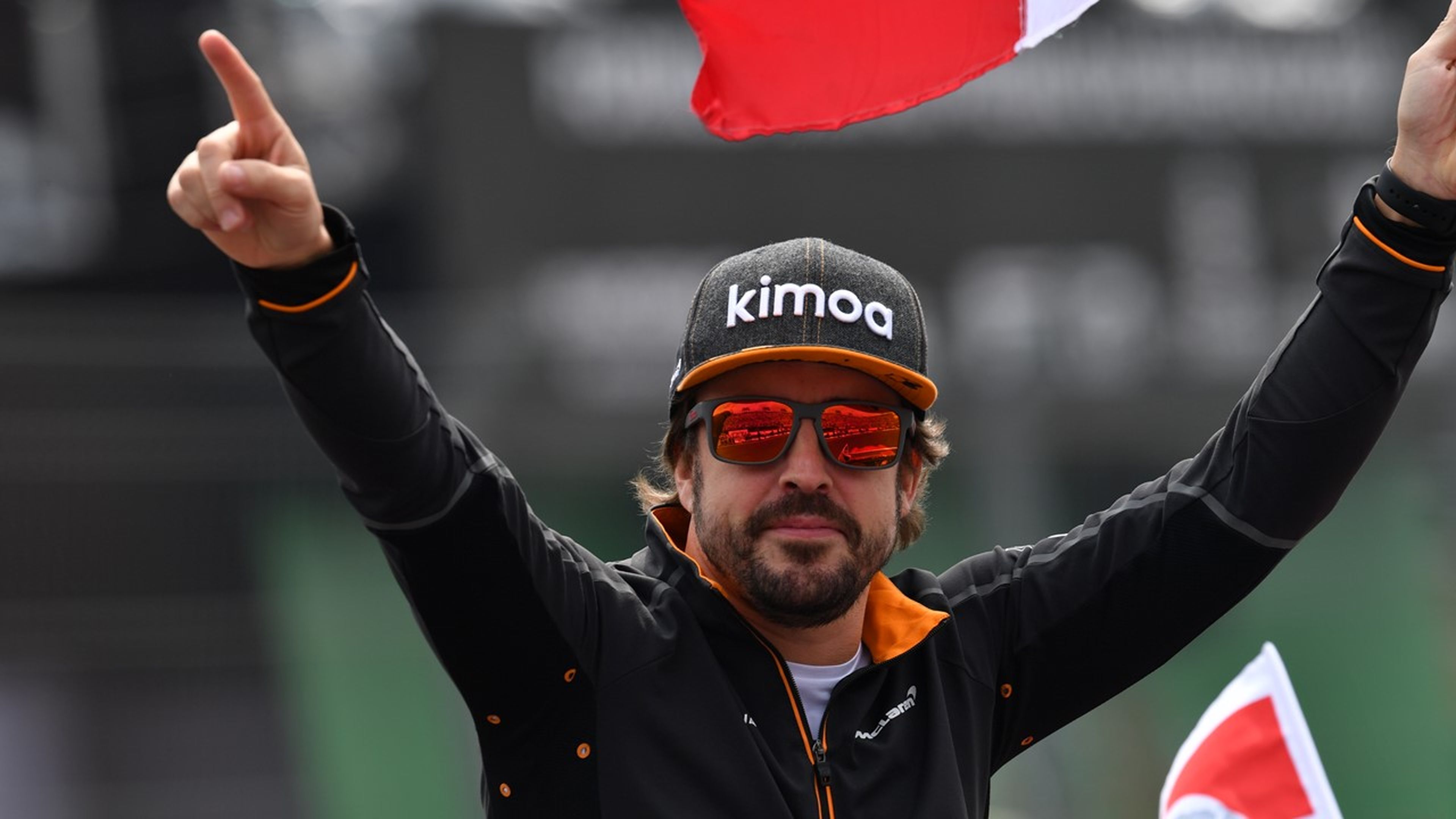 Fernando Alonso en el GP de México