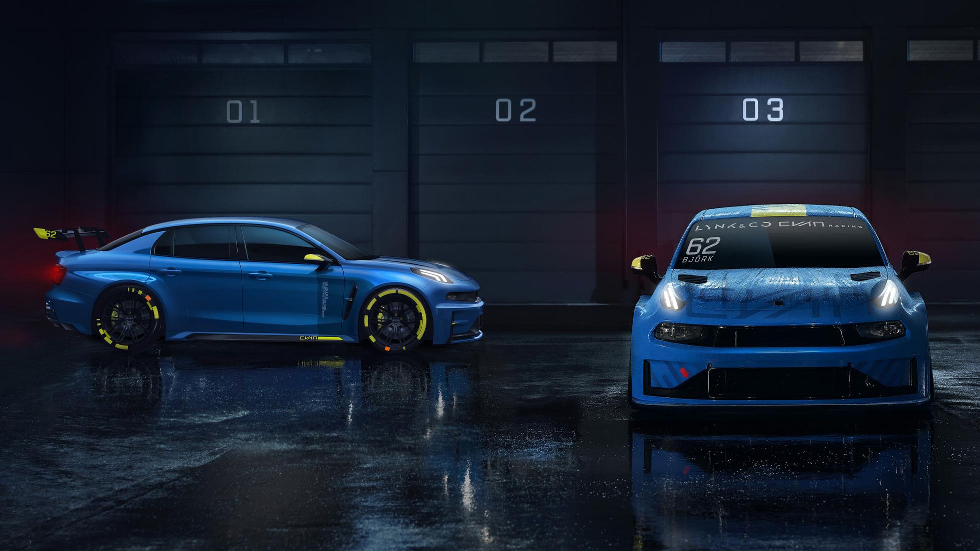 Lynk Co 03 Cyan Racing Concept WTCR (coches)