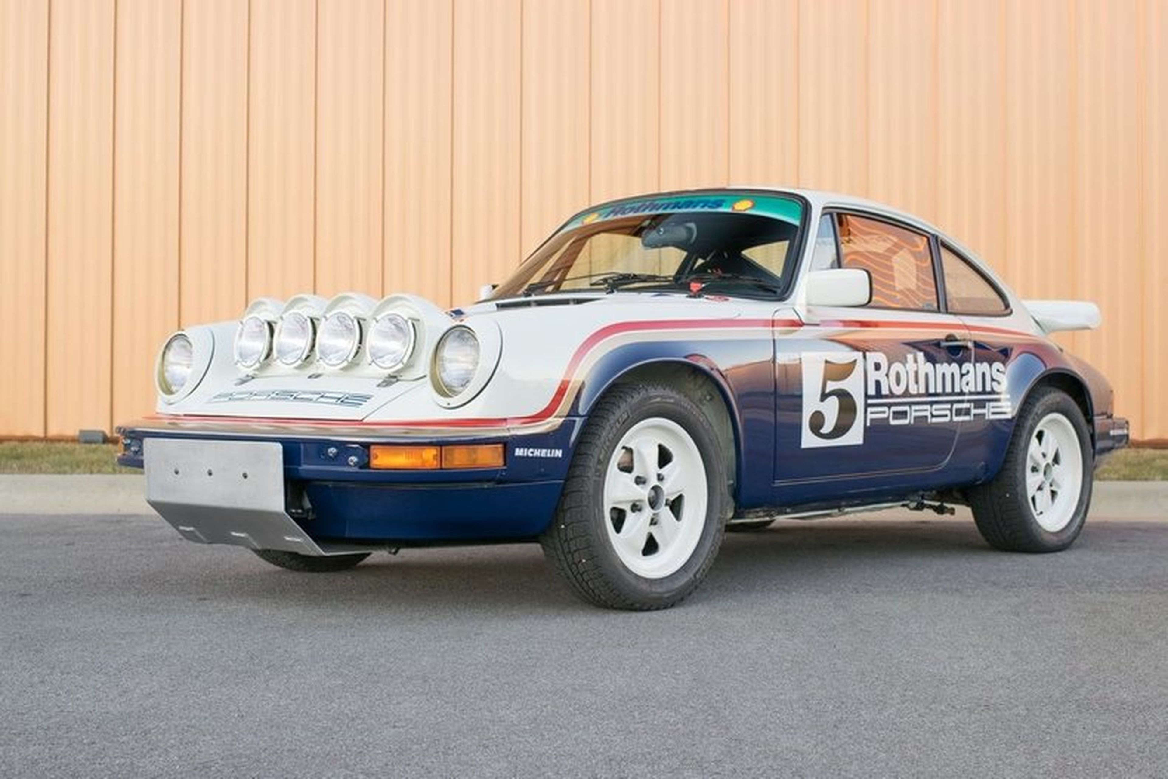 Réplica del Porsche 911 SCRS Rothmans Safari de 1983