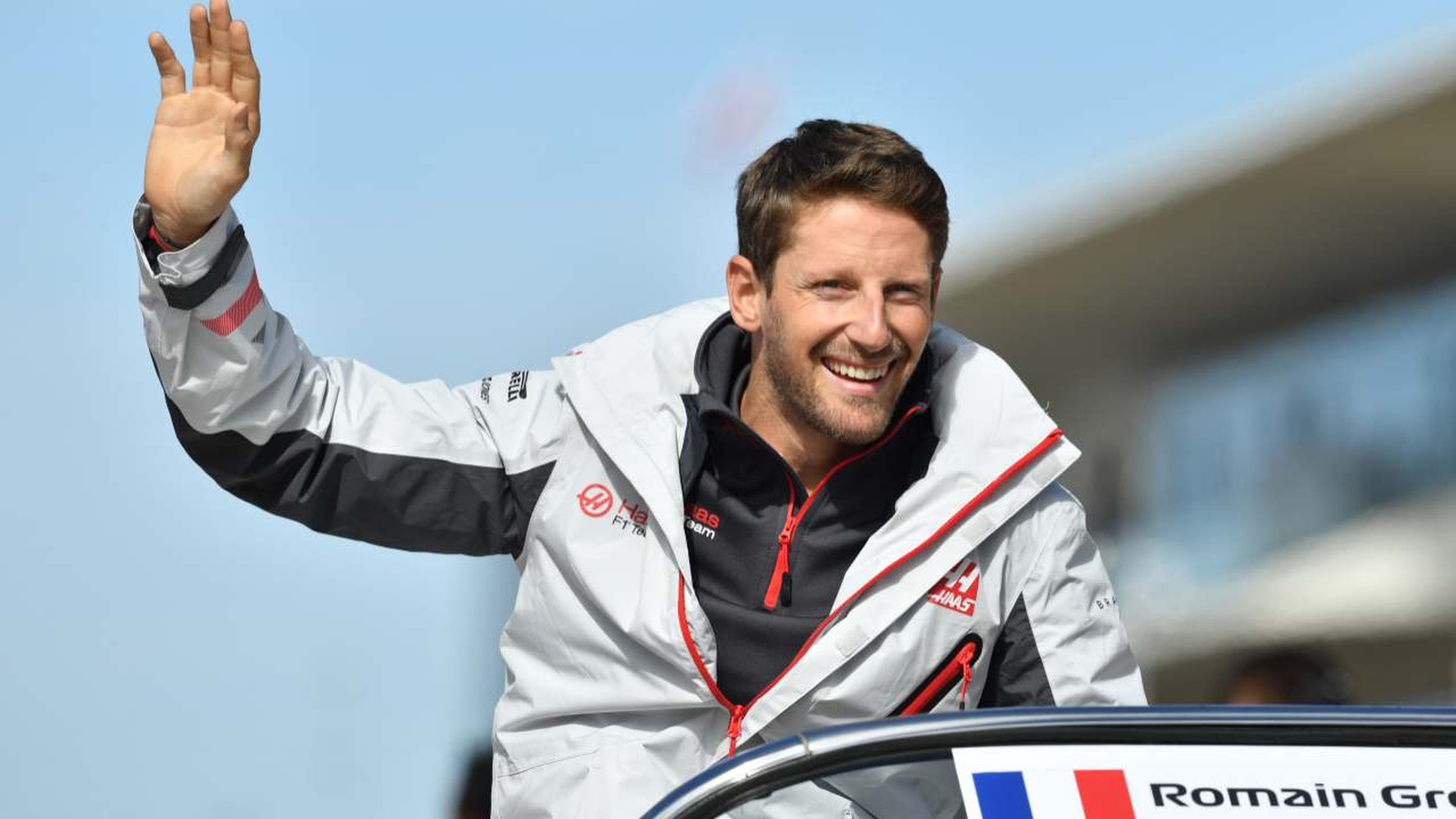 Romain Grosjean en Austin