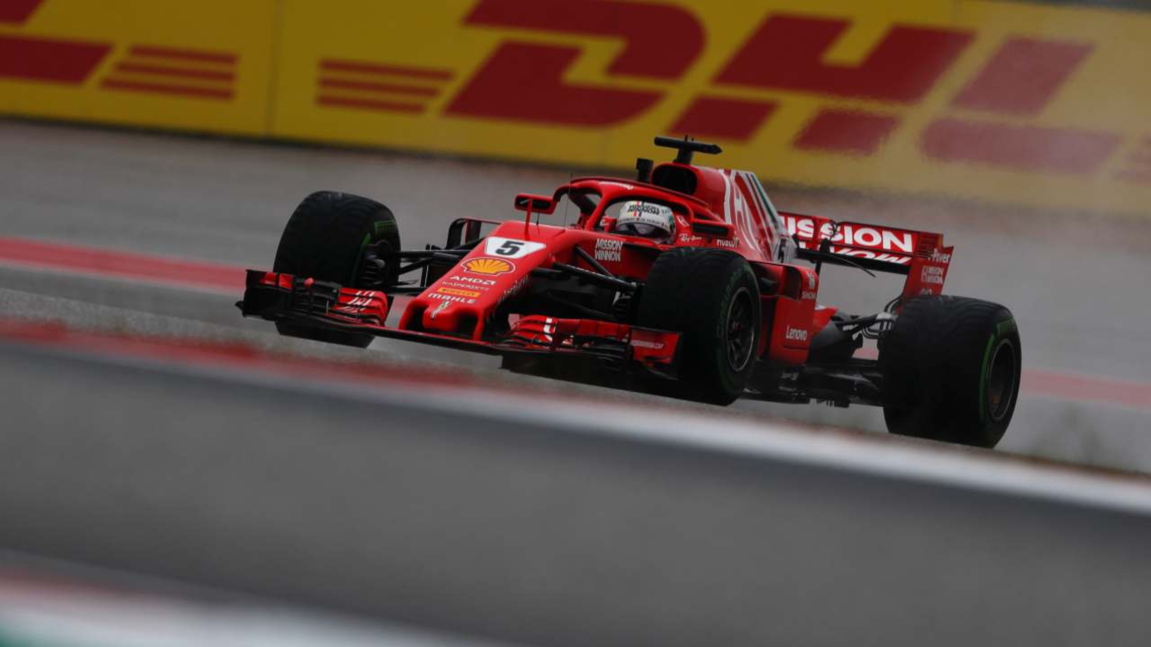 Sebastian Vettel en el GP EEUU