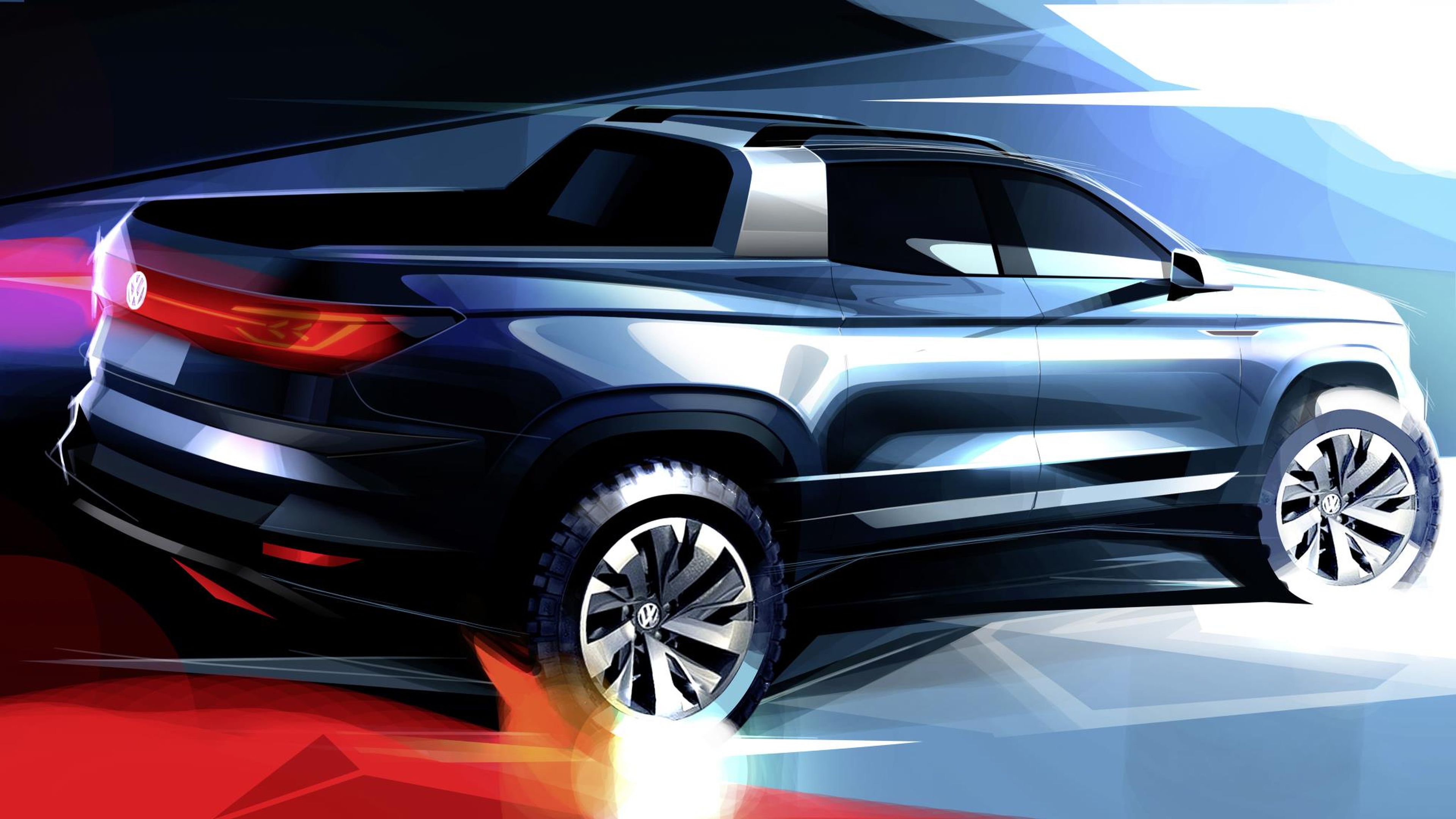 VW presentará el concept de una nueva pick up en el Salón de Sao Paulo
