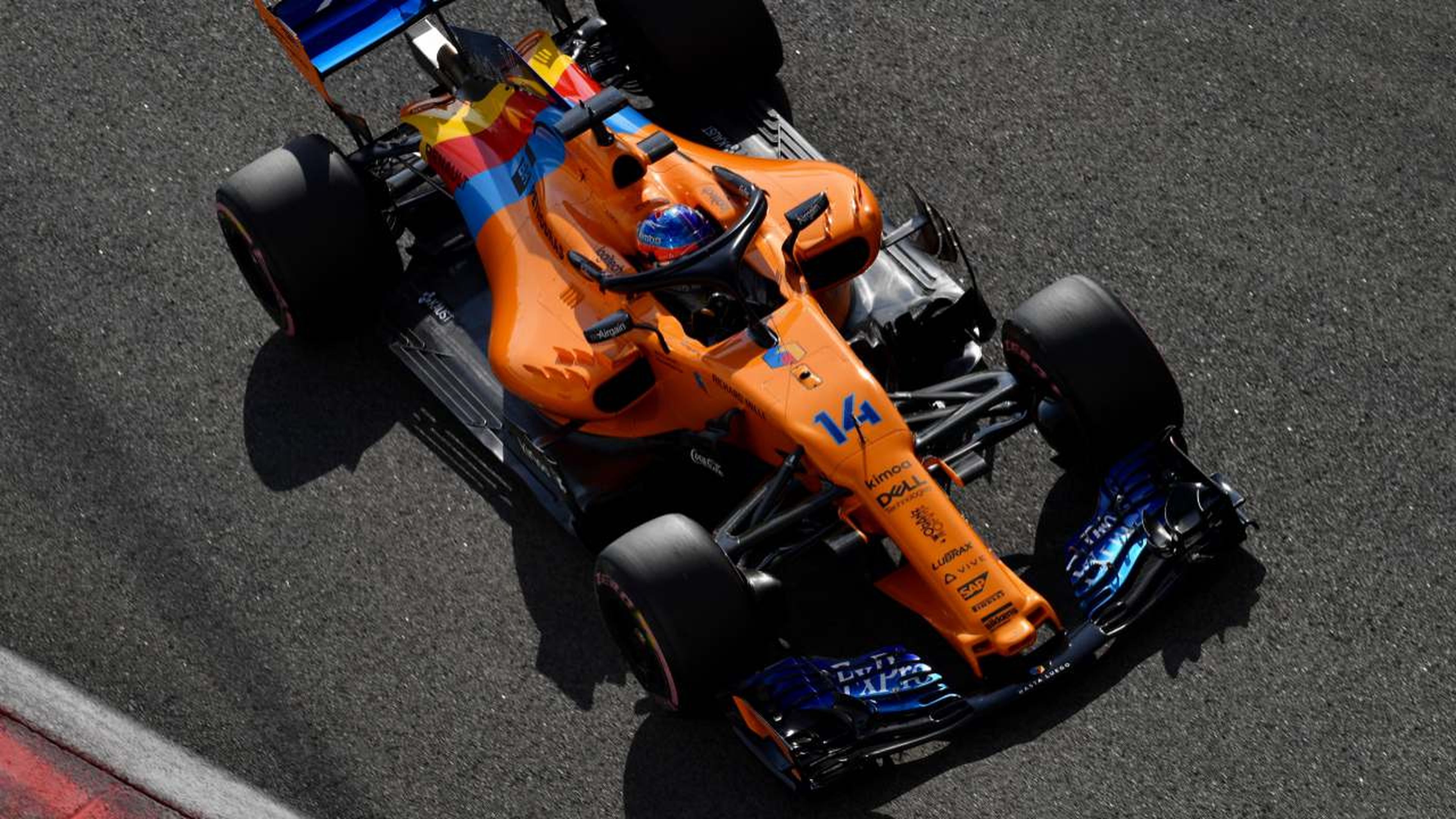 Alonso en la clasificación de Abu Dhabi