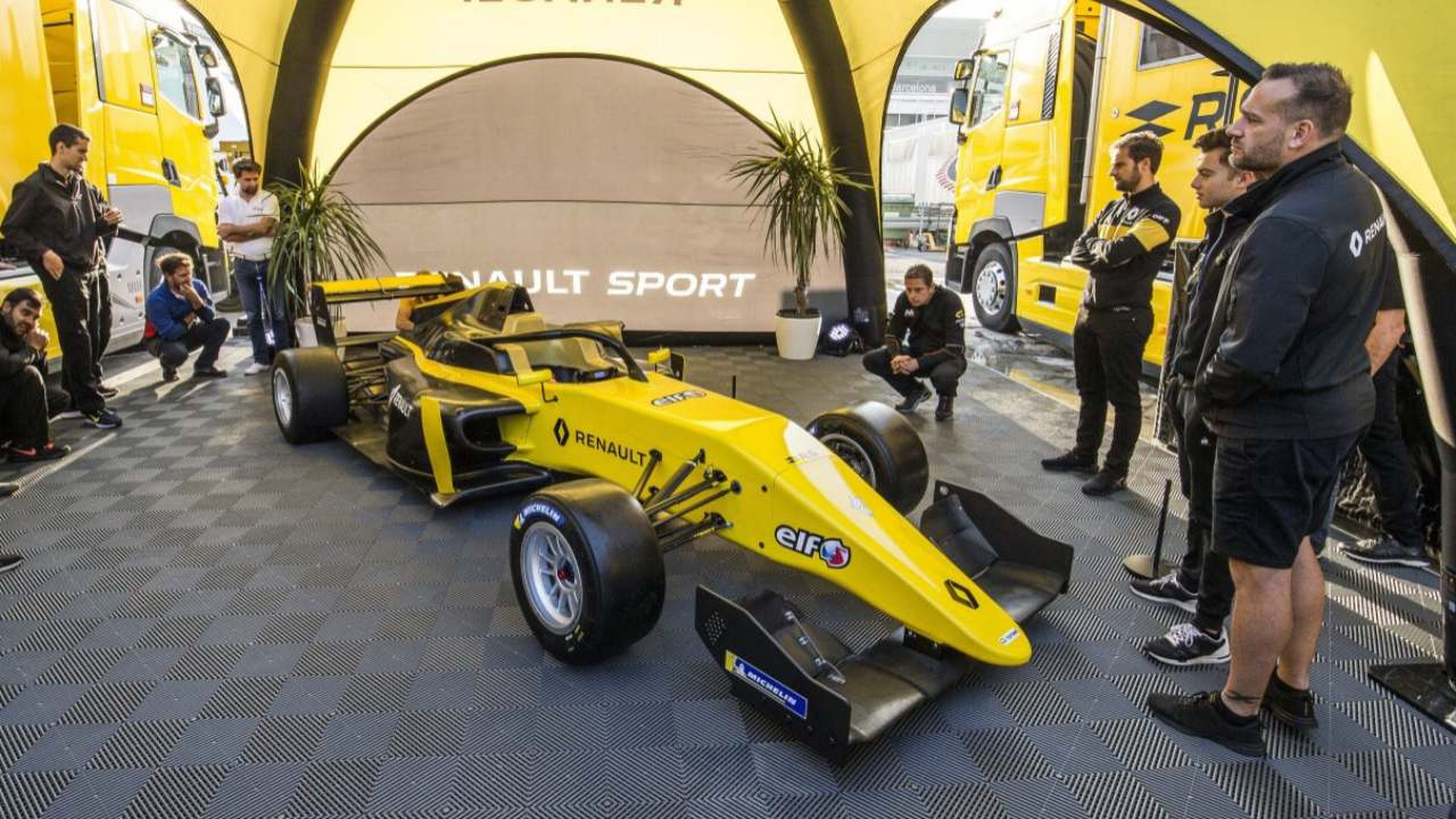 Alonso en la Fórmula Renault