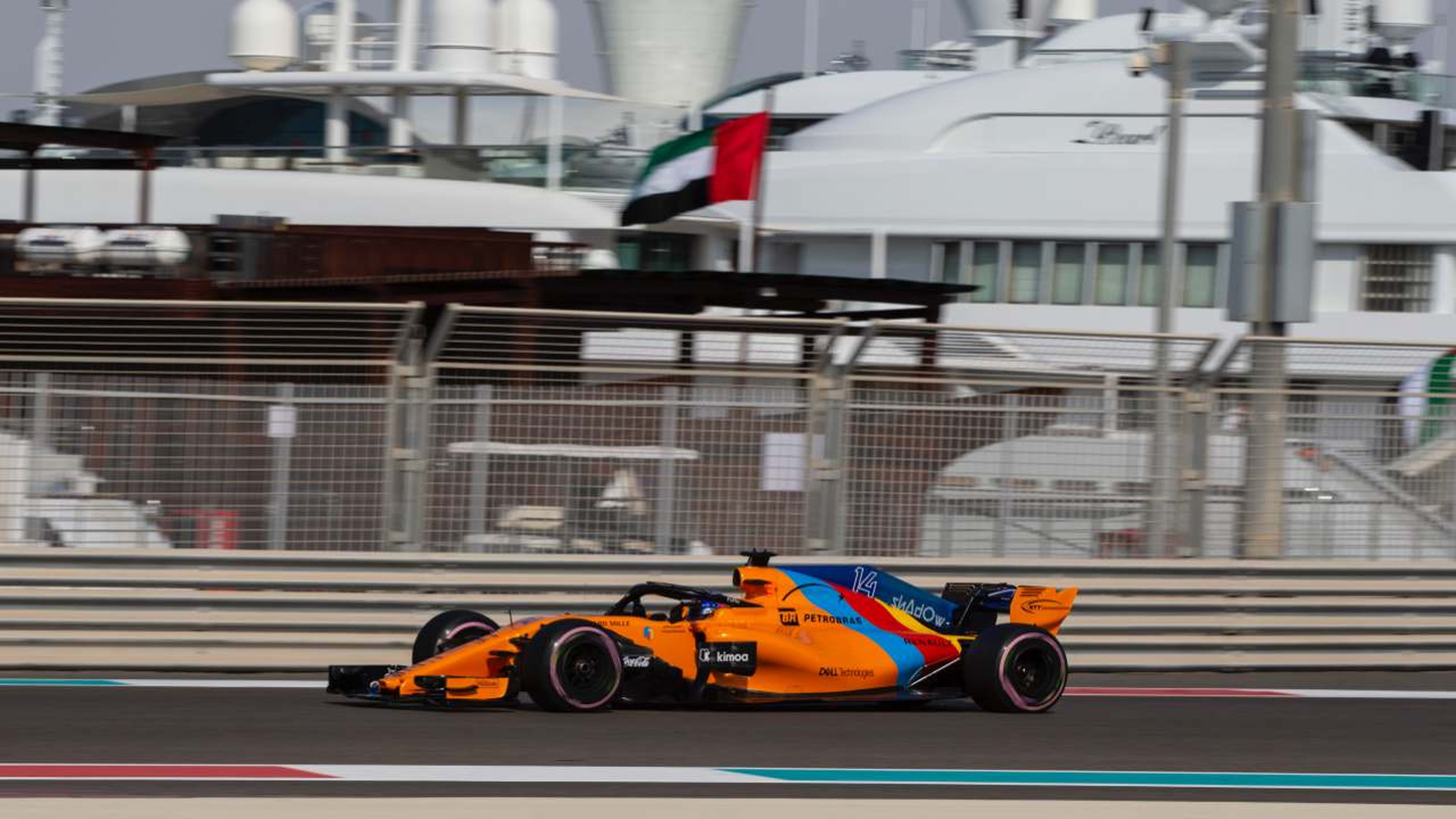 Clasificación de Alonso en Abu Dhabi