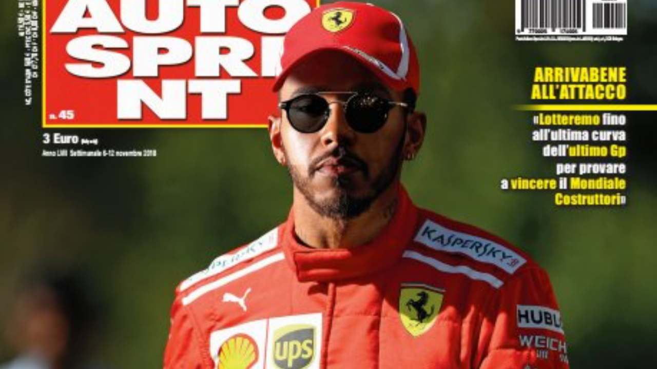 Hamilton en ferrari Clearance