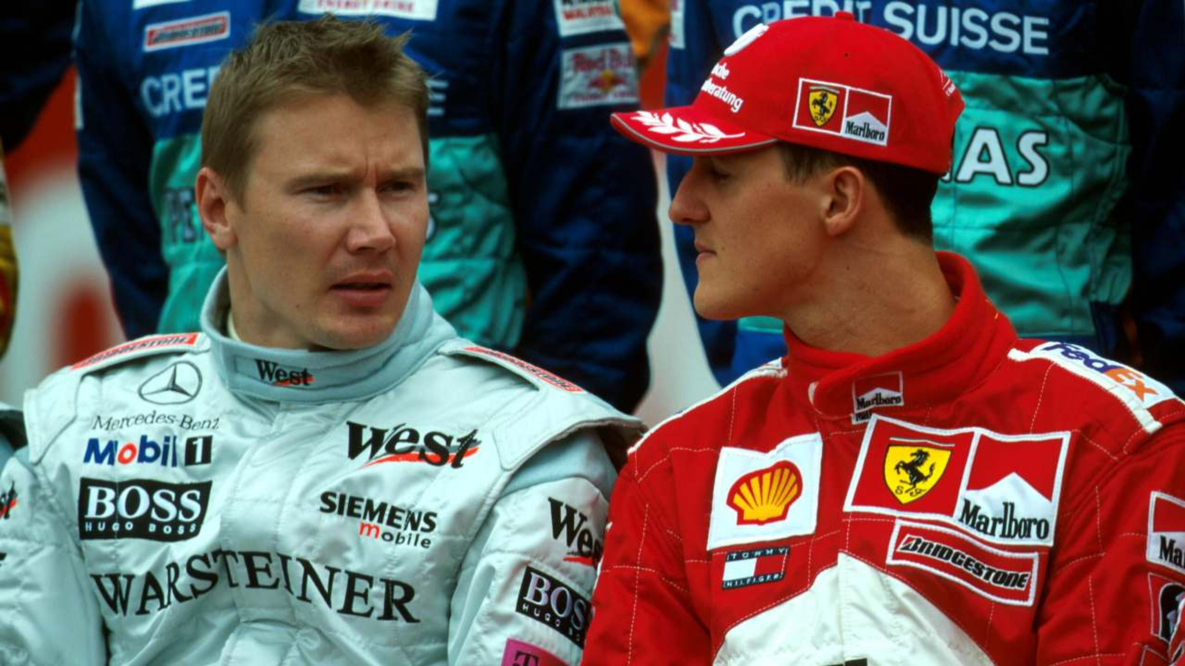 Schumacher y Hakkinen