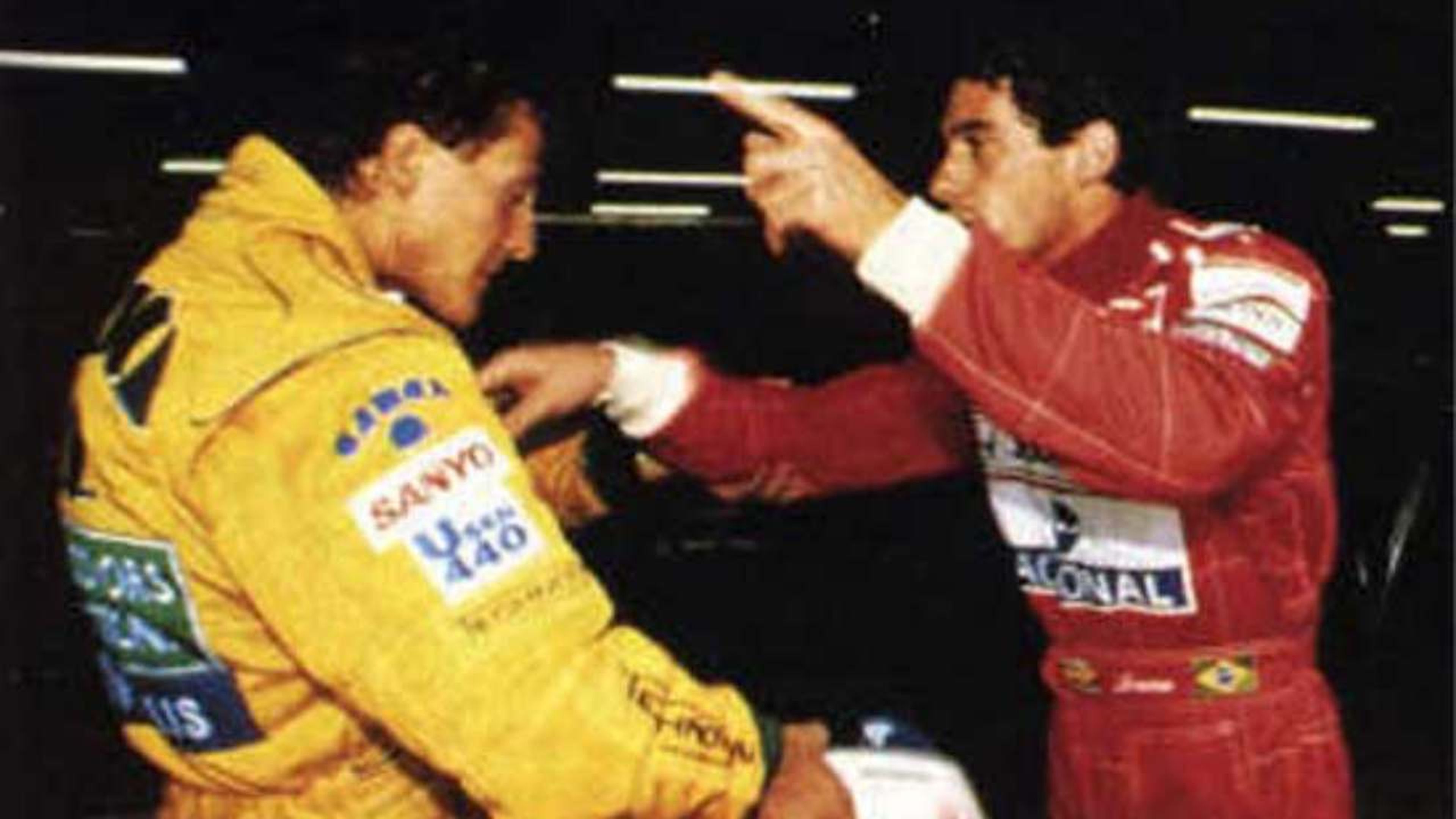 Senna y Schumacher