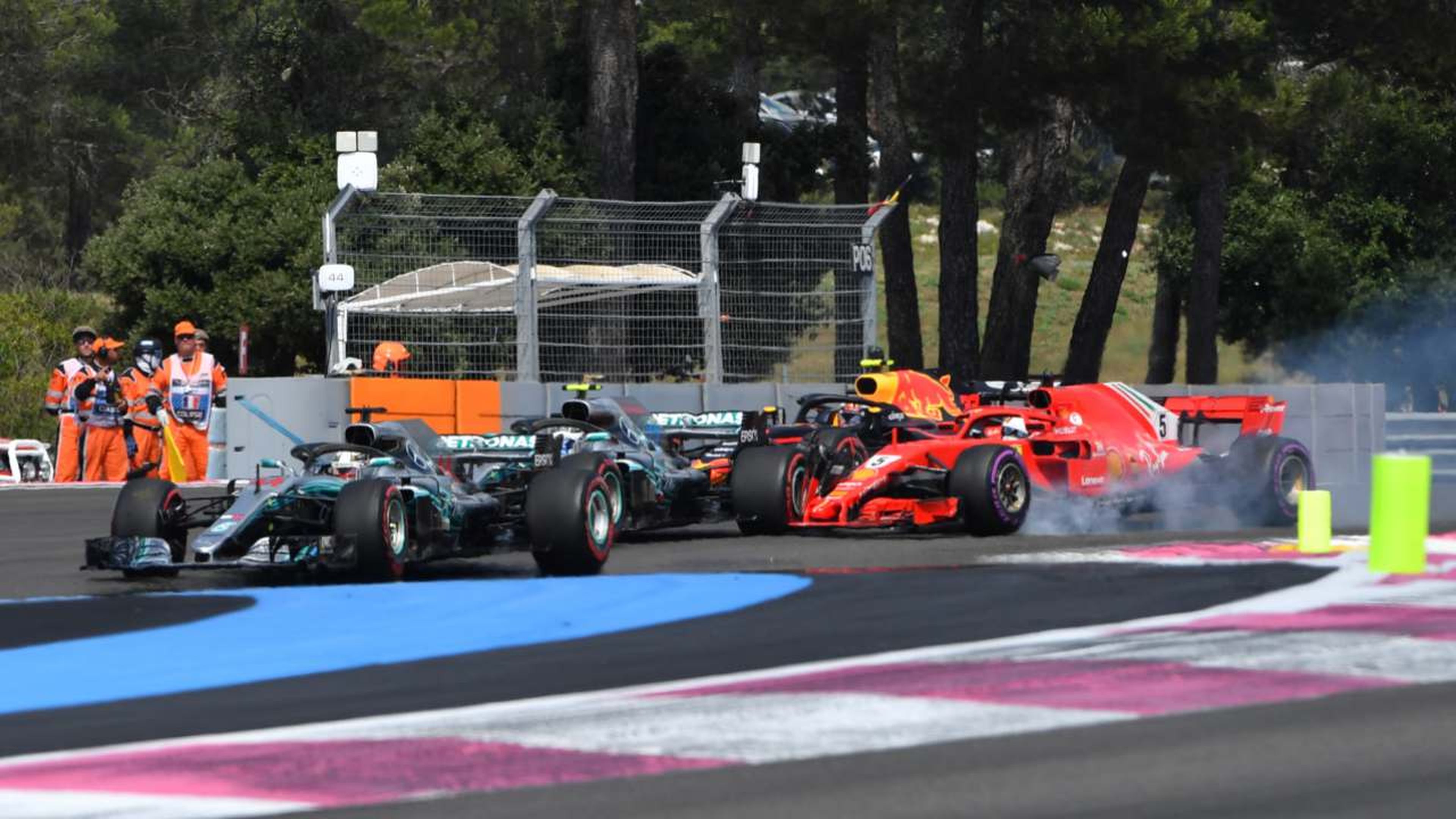Vettel en Paul Ricard