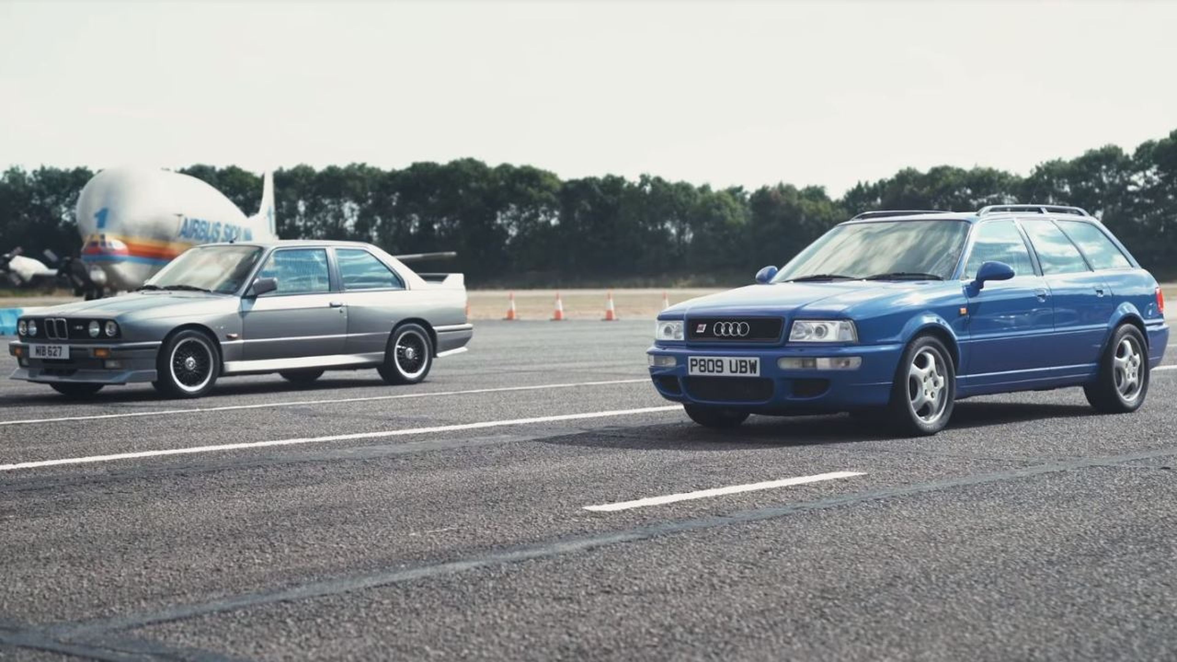 BMW M3 E30 vs Audi RS2