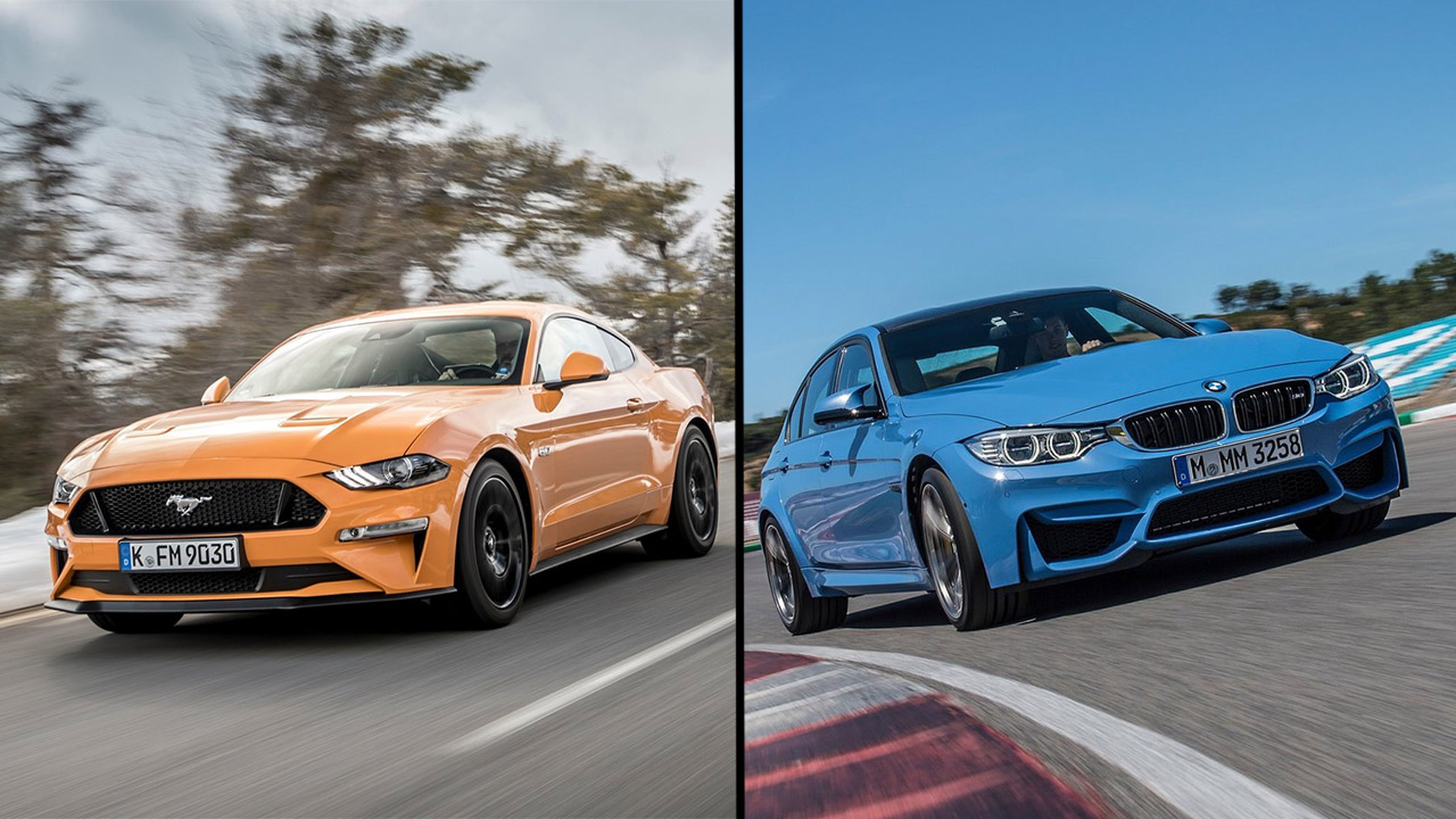 Ford Mustang GT vs BMW M3