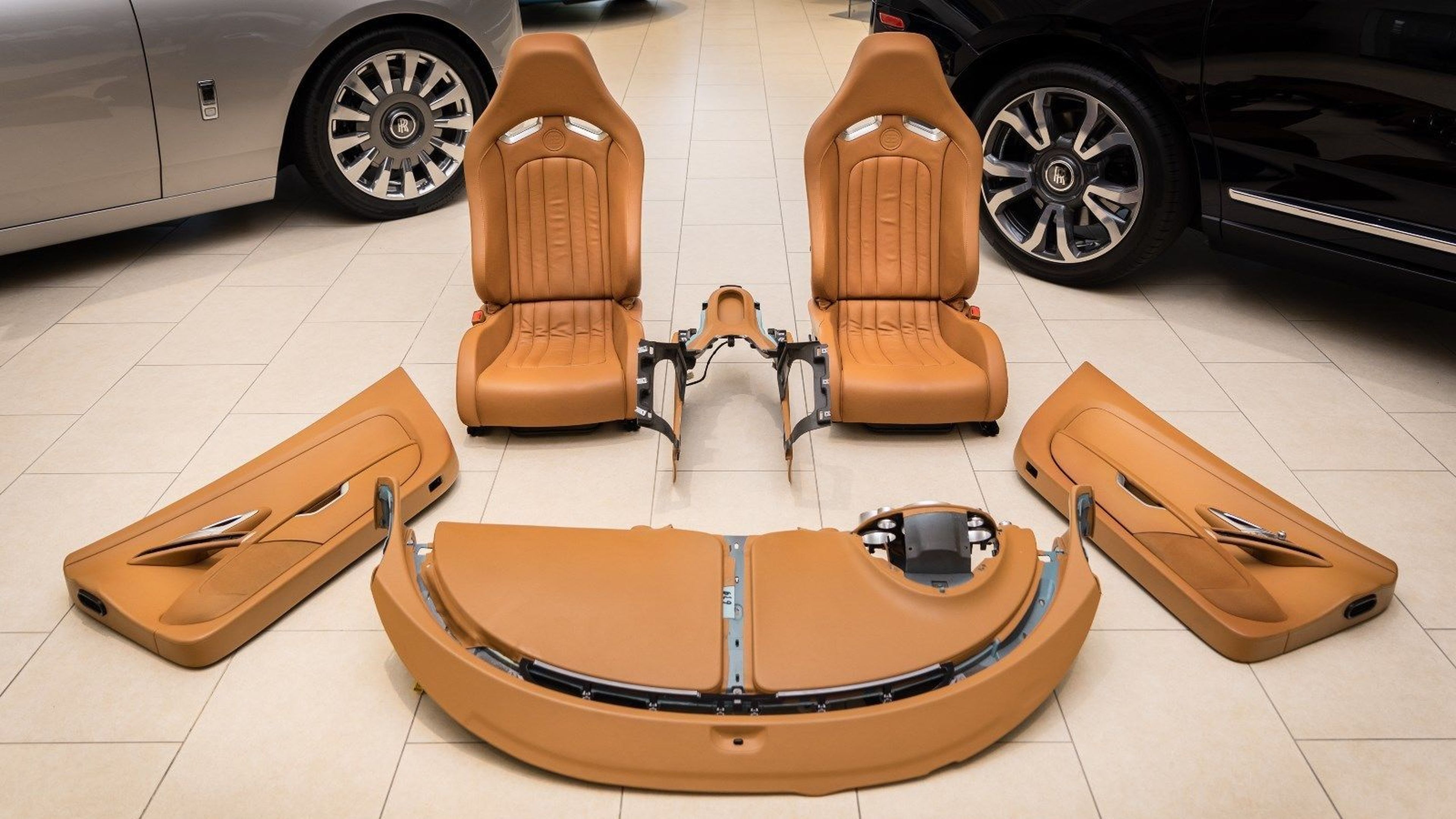 Interior Bugatti Veyron a la venta