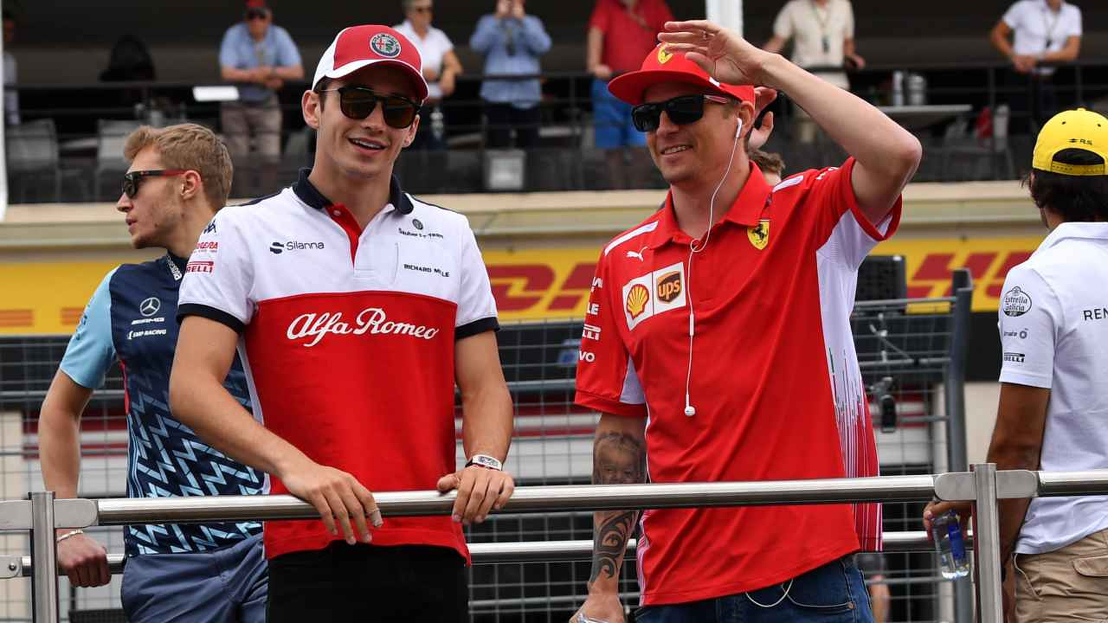 Kimi Räikkönen y Sebastian Vettel